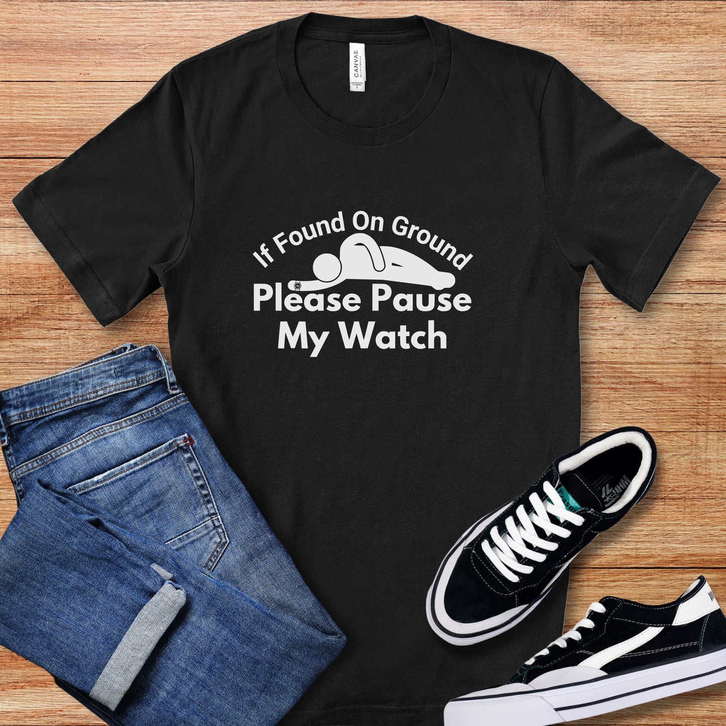 Please Pause Watch Tee