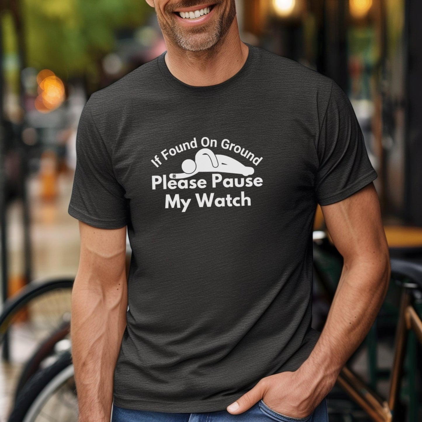 Please Pause Watch Tee