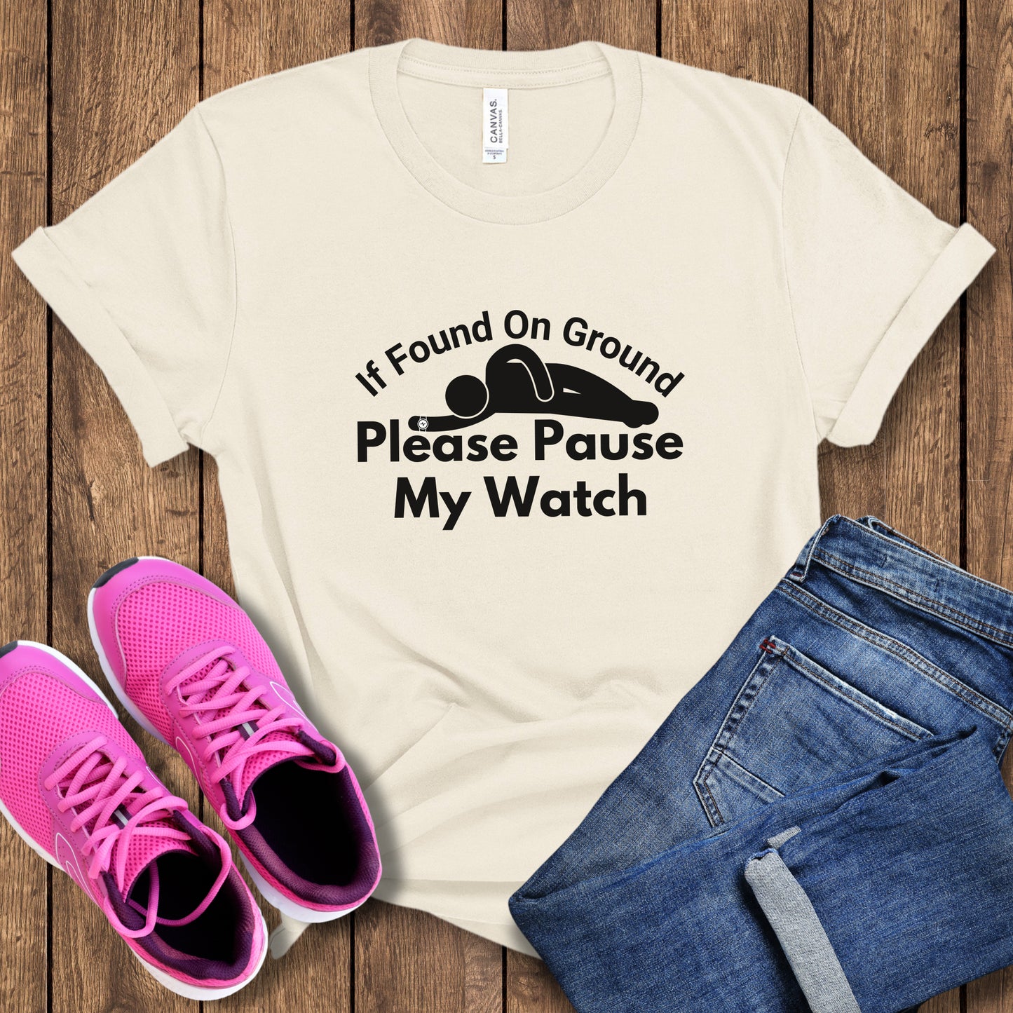 Please Pause Watch Tee