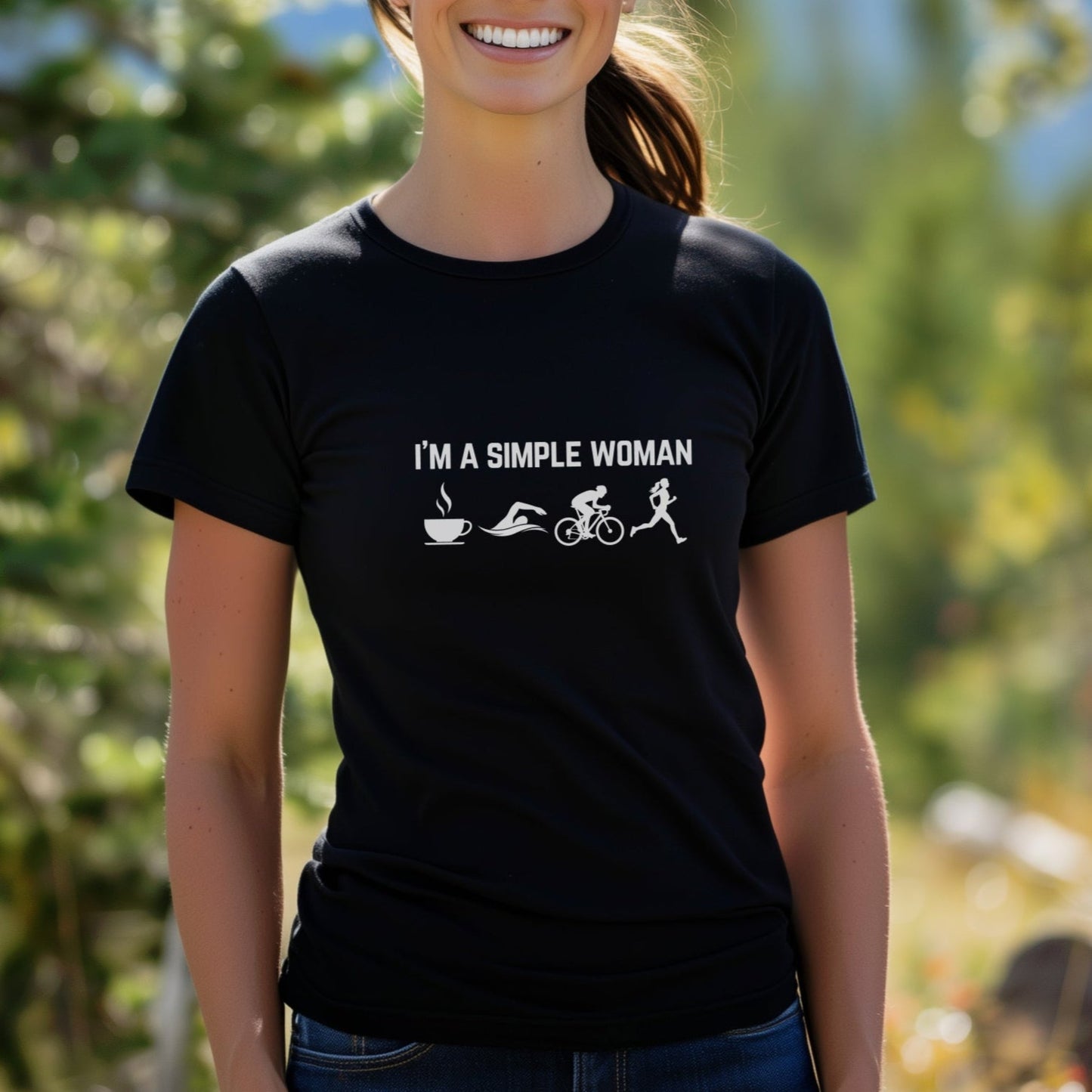 Coffee Simple Woman Tee