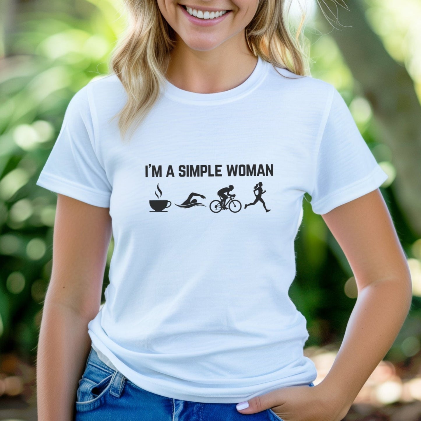 Coffee Simple Woman Tee