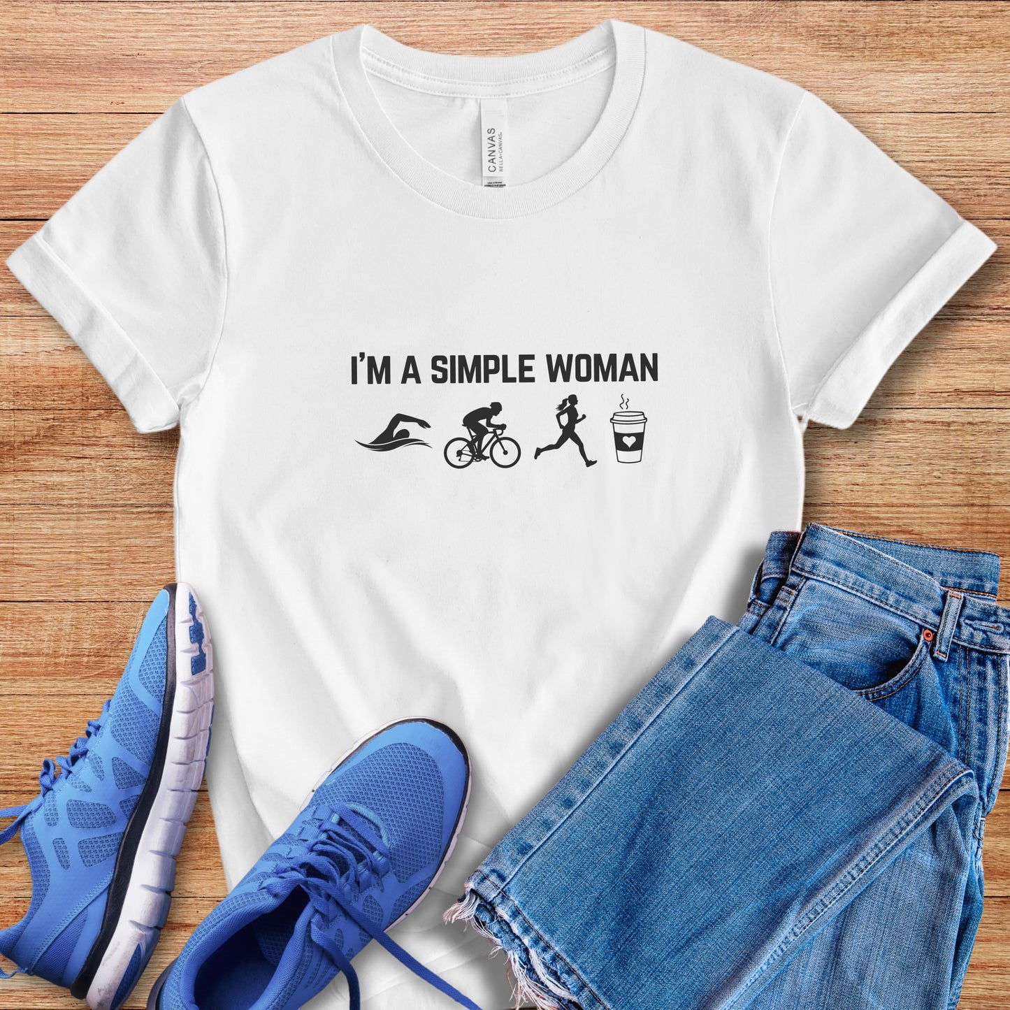 Simple Woman Travel Coffee Tee