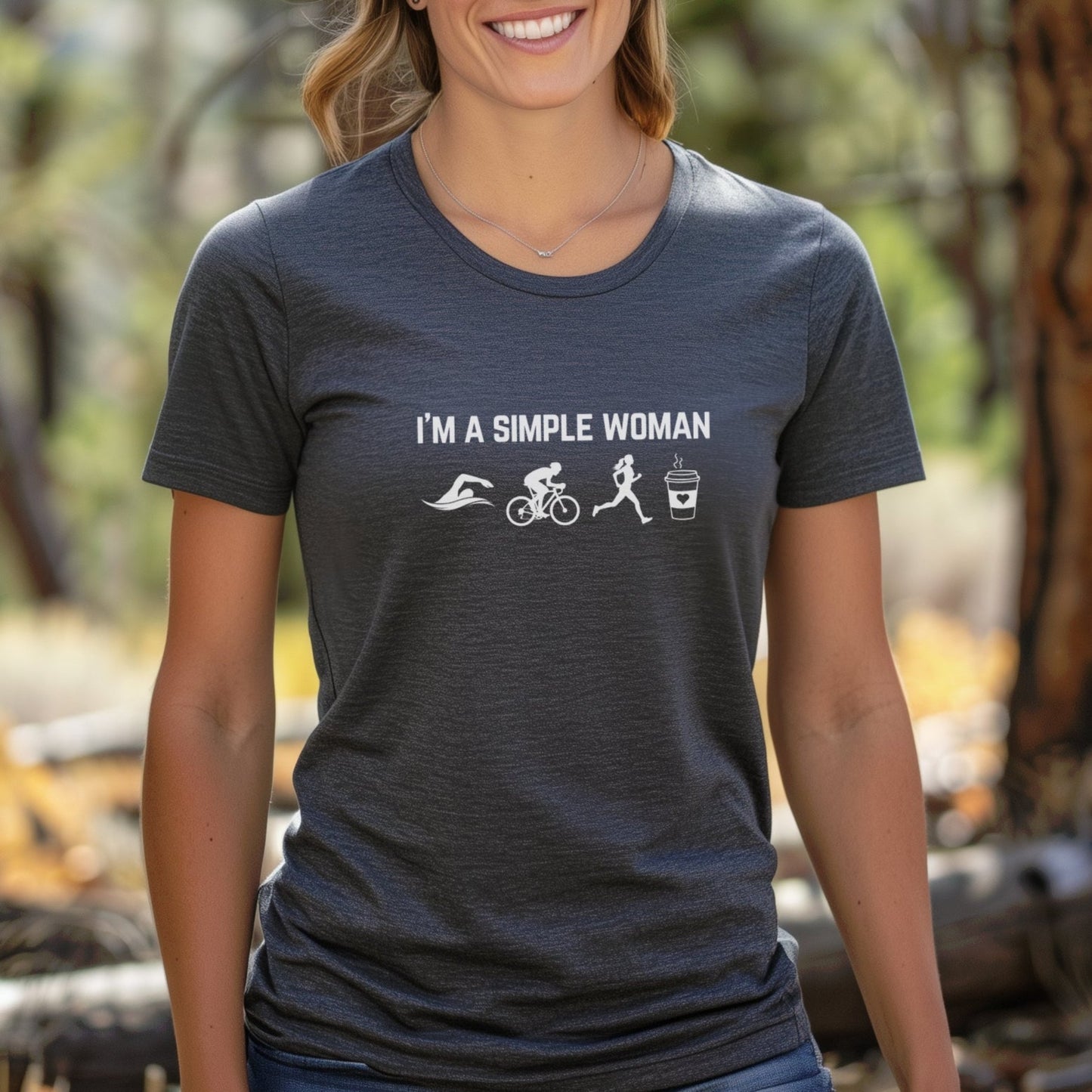 Simple Woman Travel Coffee Tee