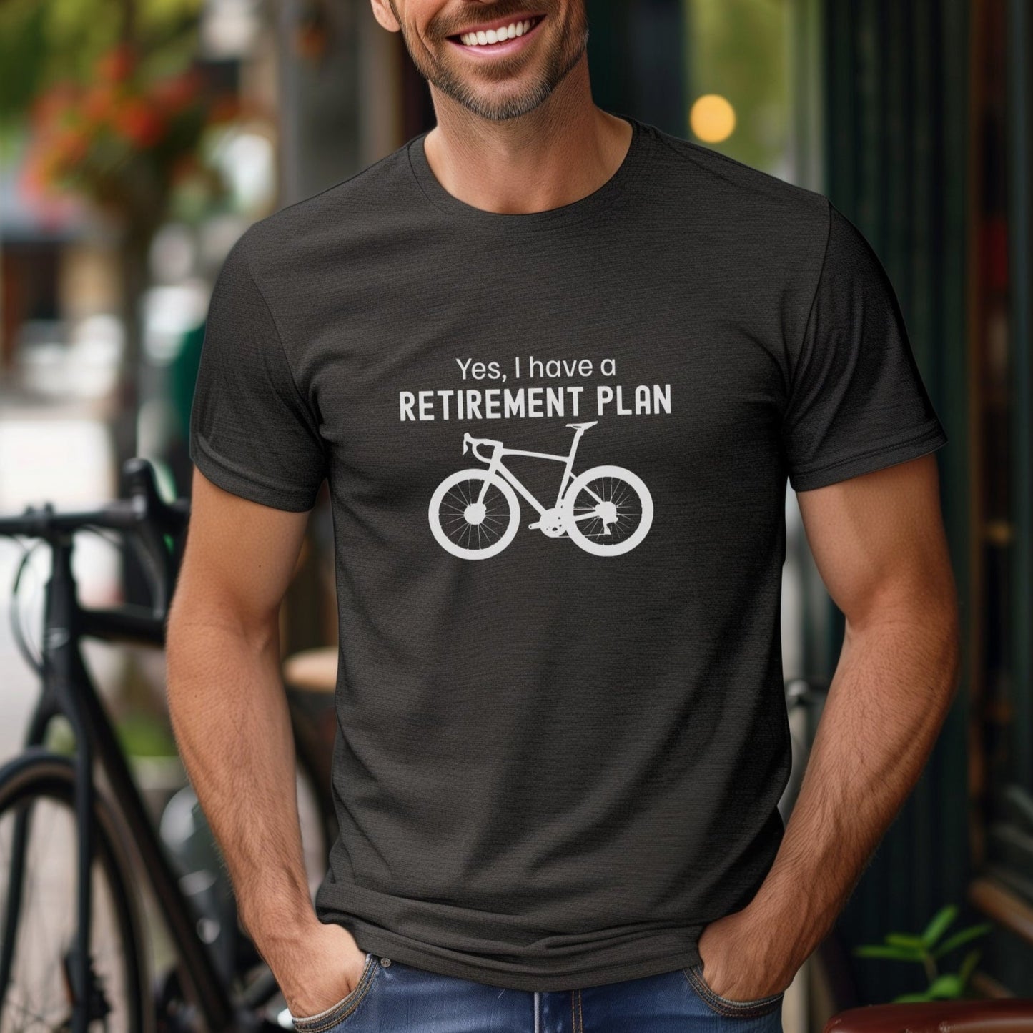 Retirement Plan Cyclist Tee
