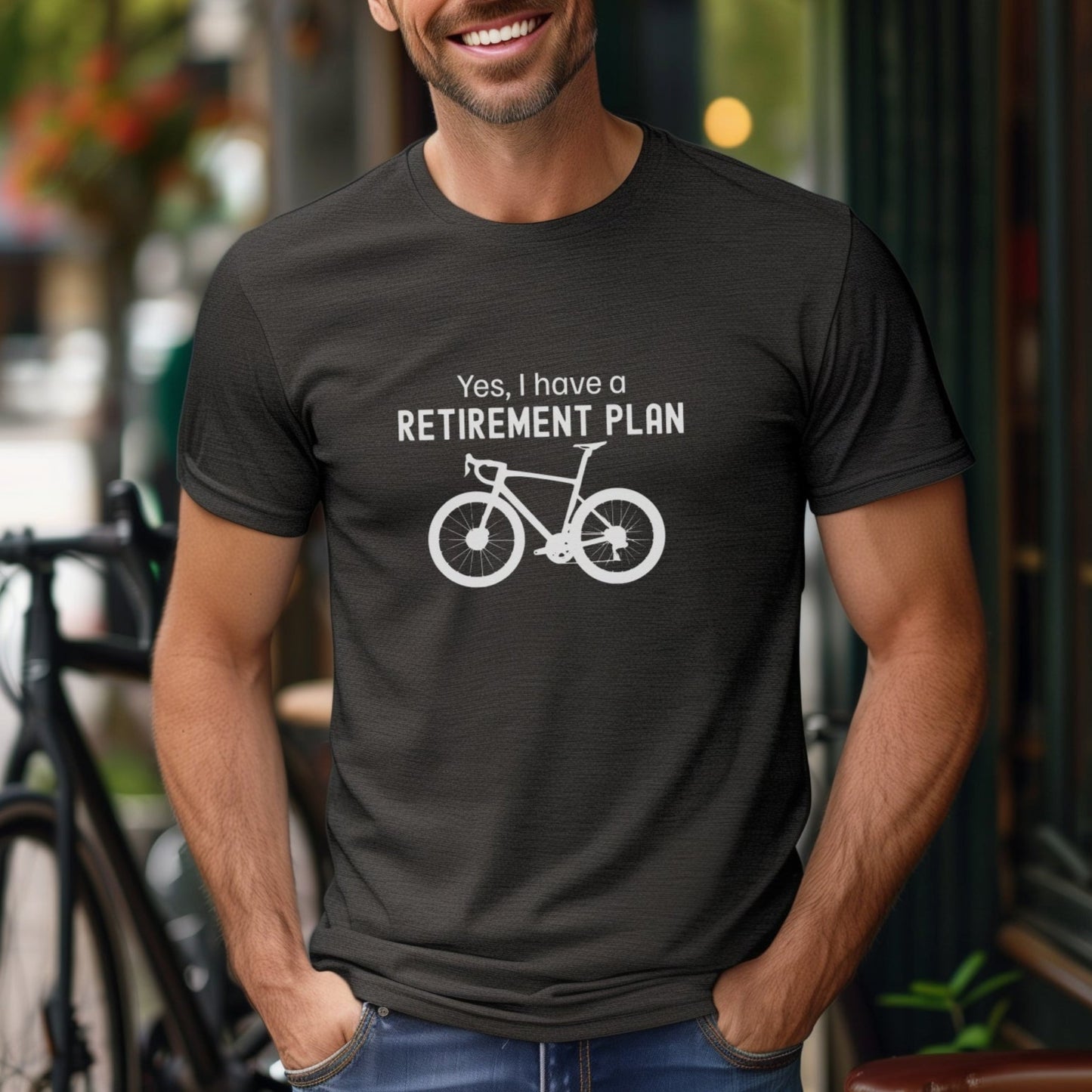 Yes, Retirement Plan - XL - Heather Gray