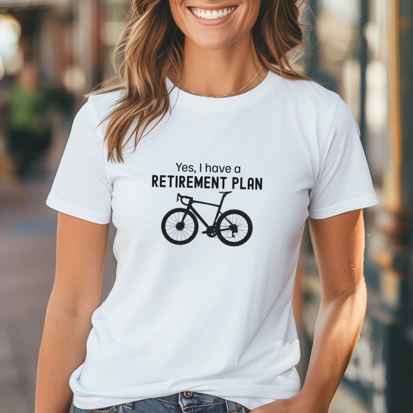 Retirement Plan Cyclist Tee