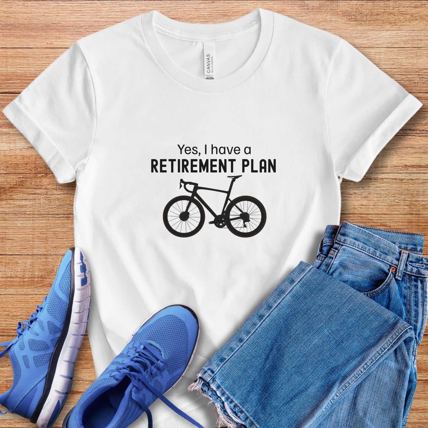 Retirement Plan Cyclist Tee