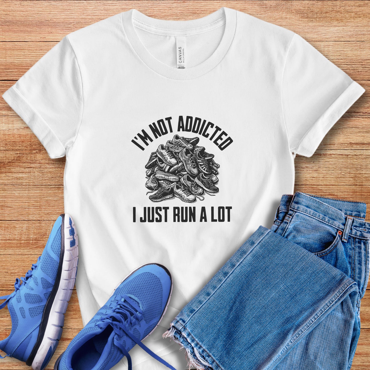 Not Addicted B&W Tee