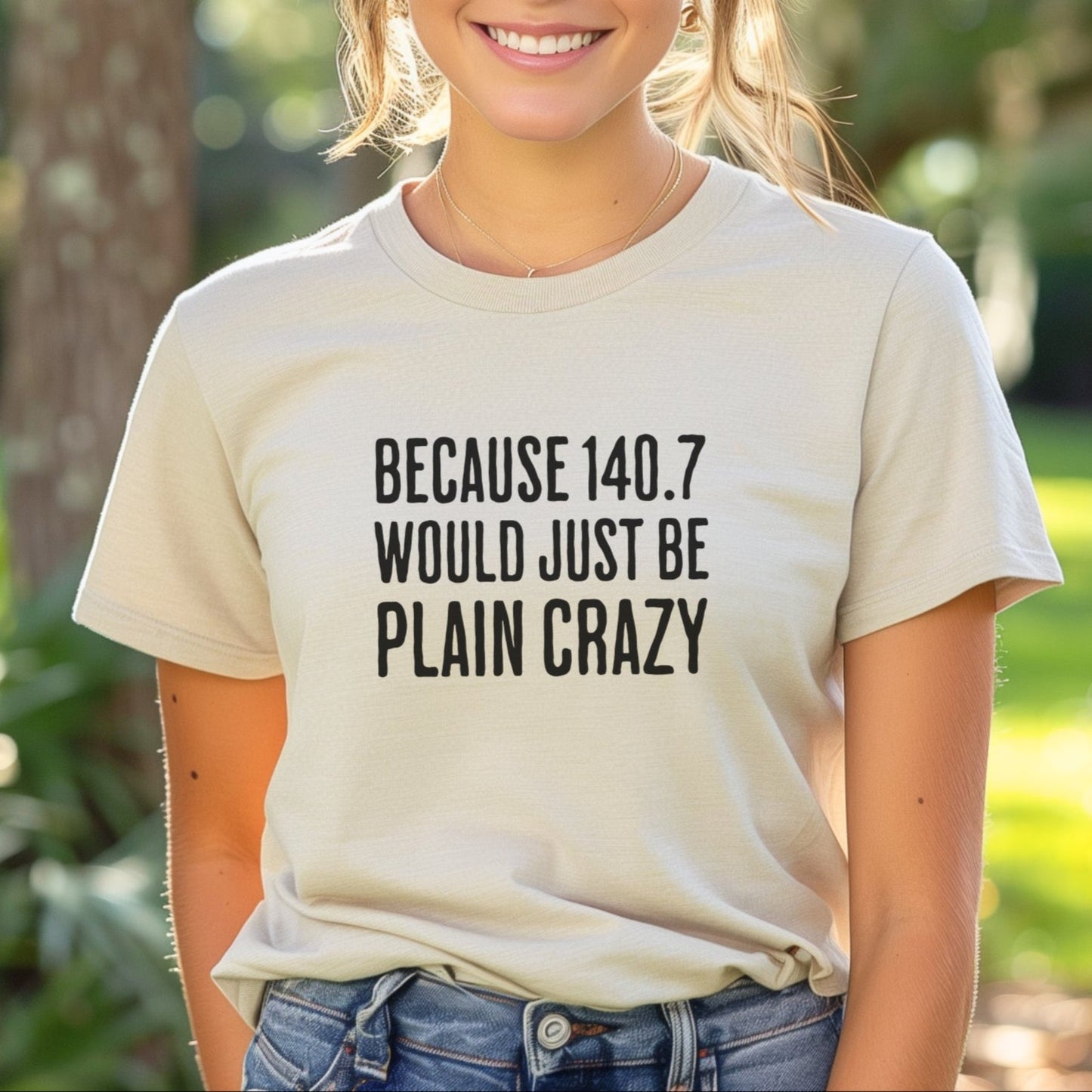 140.7 Plain Crazy Tee