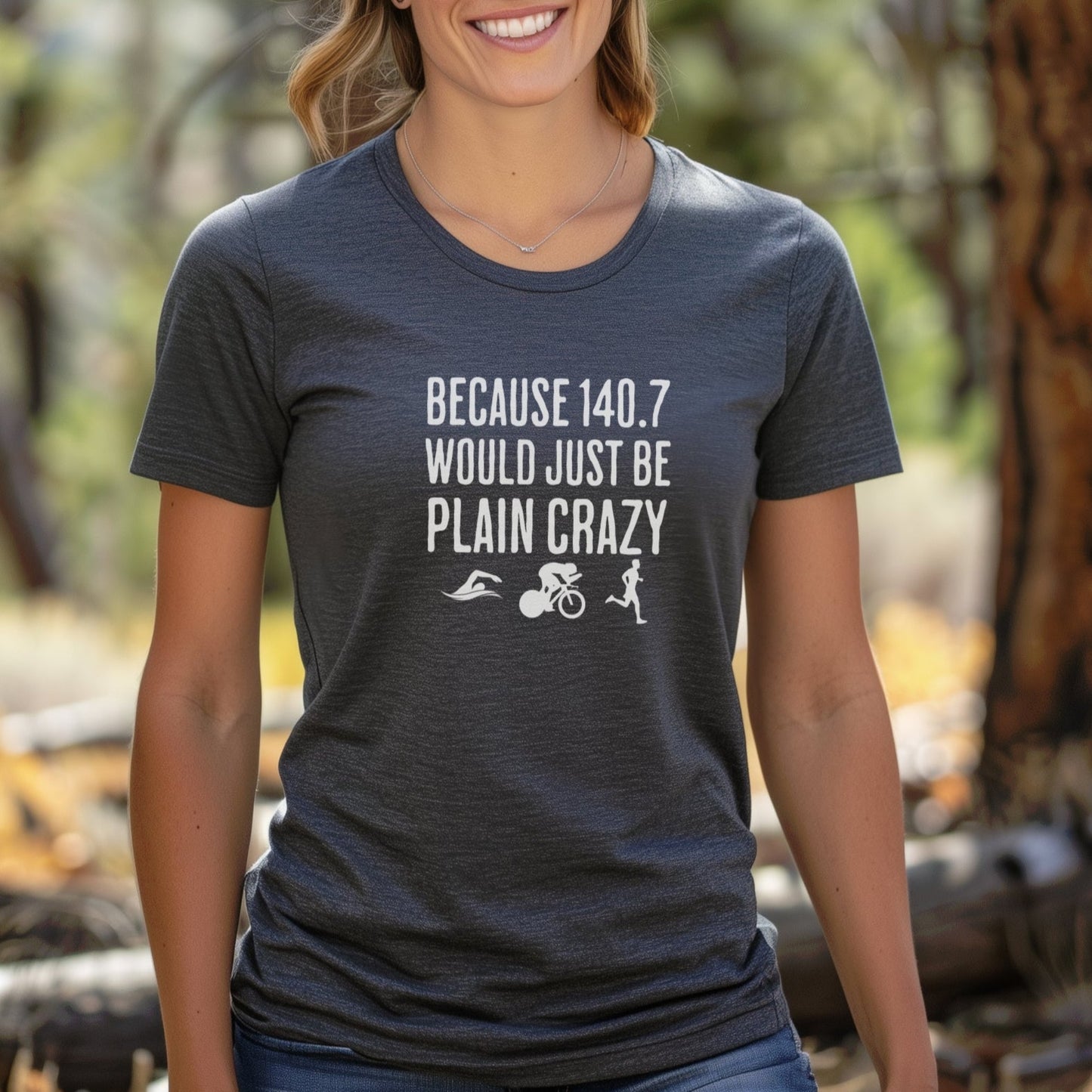 140.7 Plain Crazy W/Images Tee