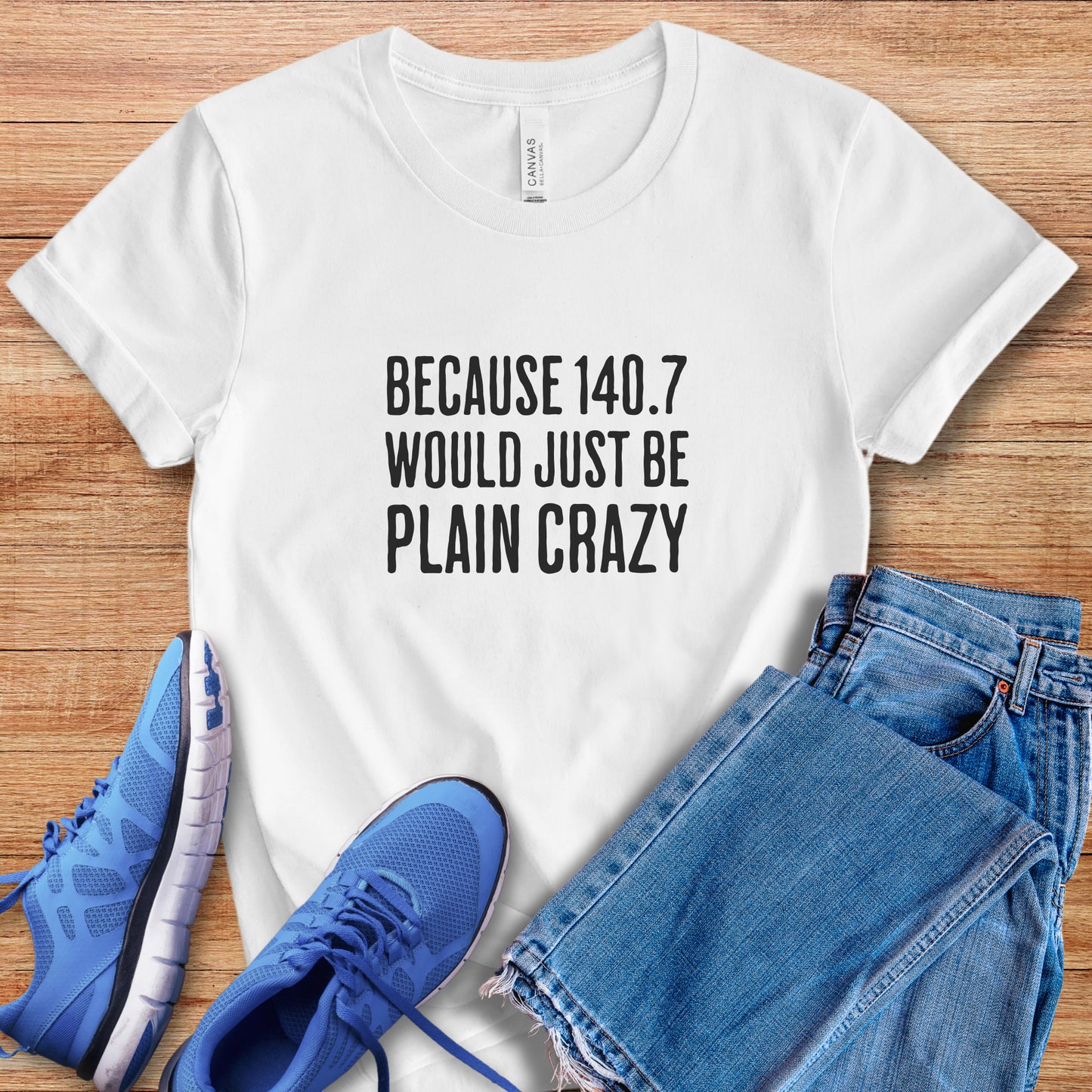 140.7 Plain Crazy Tee