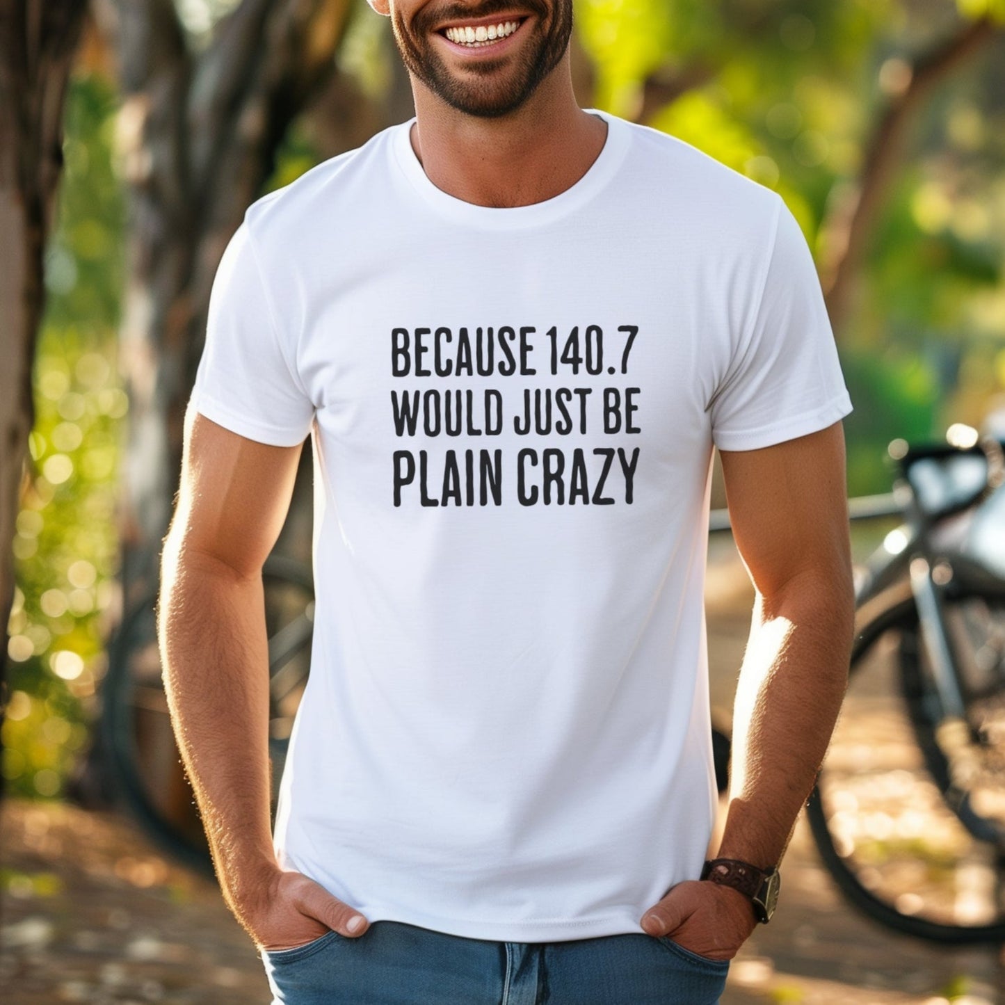 140.7 Plain Crazy Tee