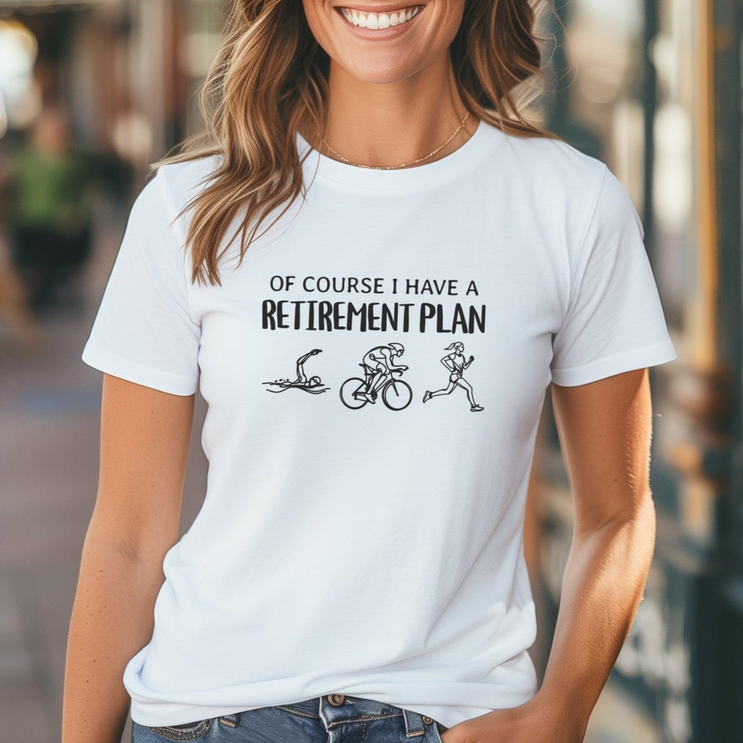 Retirement Plan TRI Female Tee