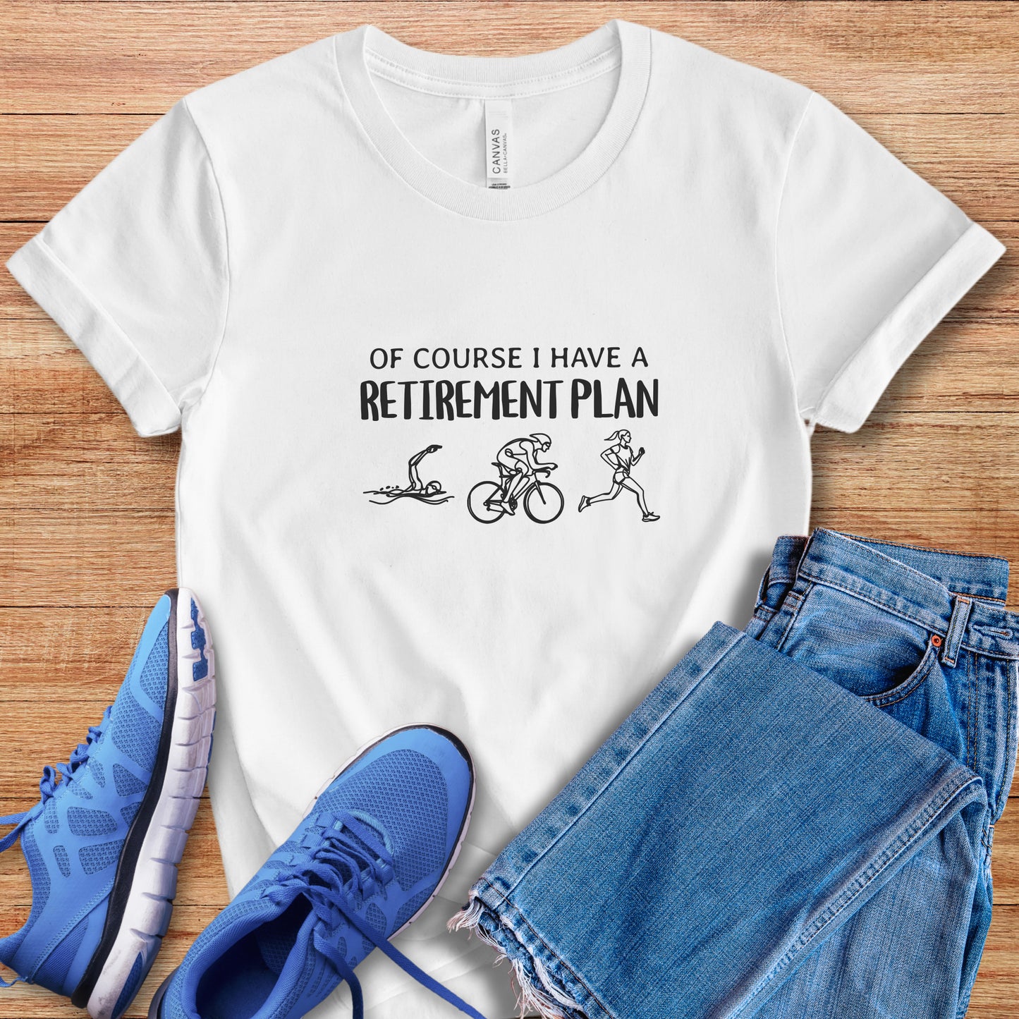 Retirement Plan TRI Female Tee