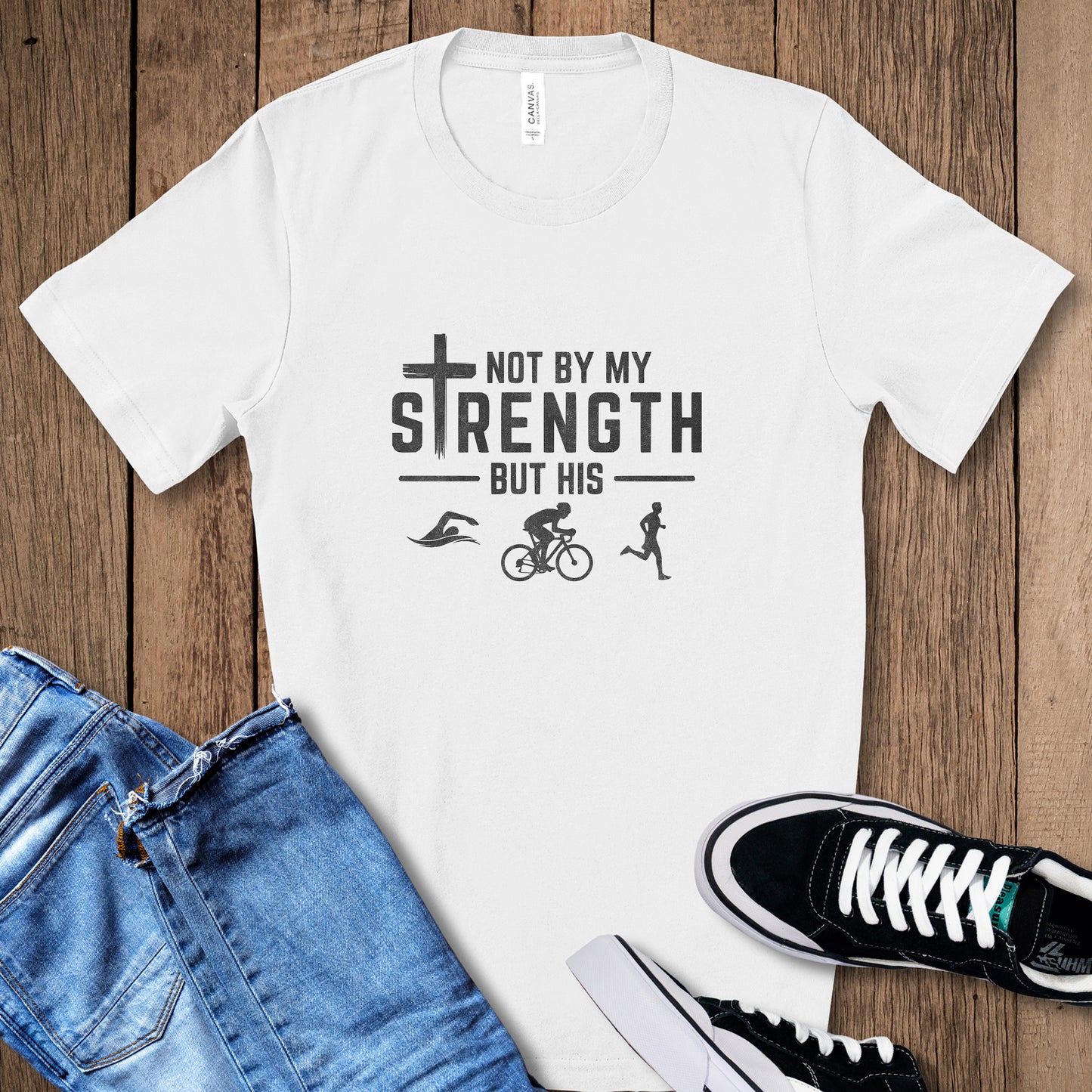 Not By My Strength Tee