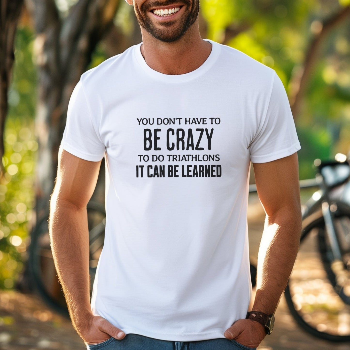 Be Crazy TRI Tee