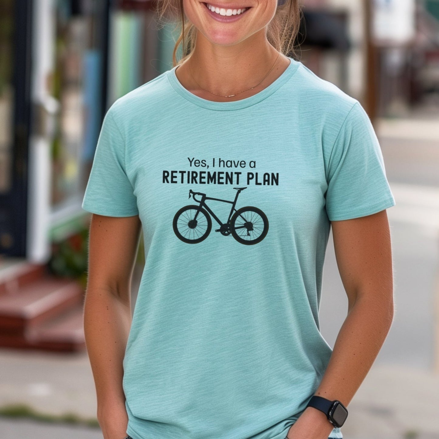 Yes, Retirement Plan - XS - Heather Aqua