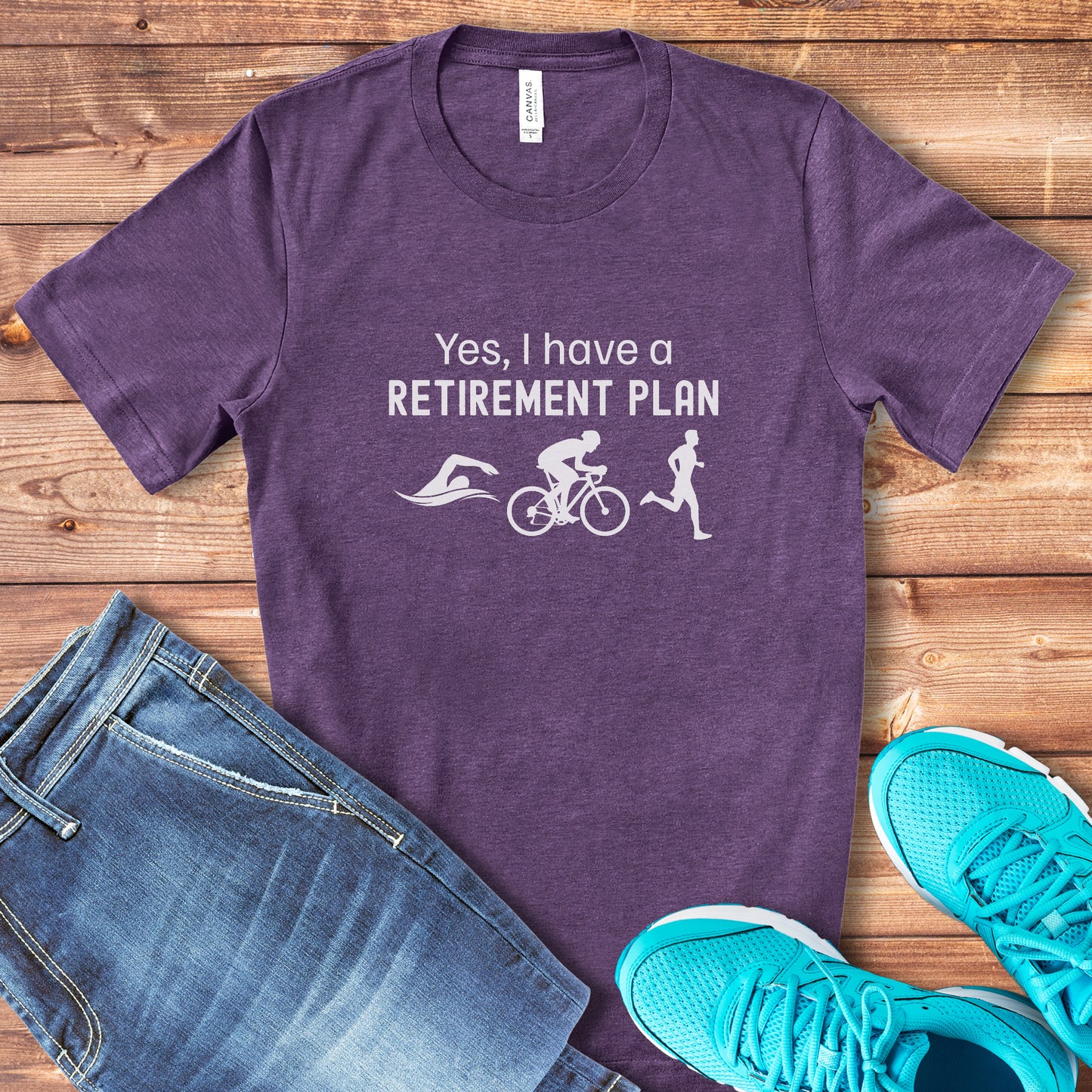 Retirement Plan TRI Tee