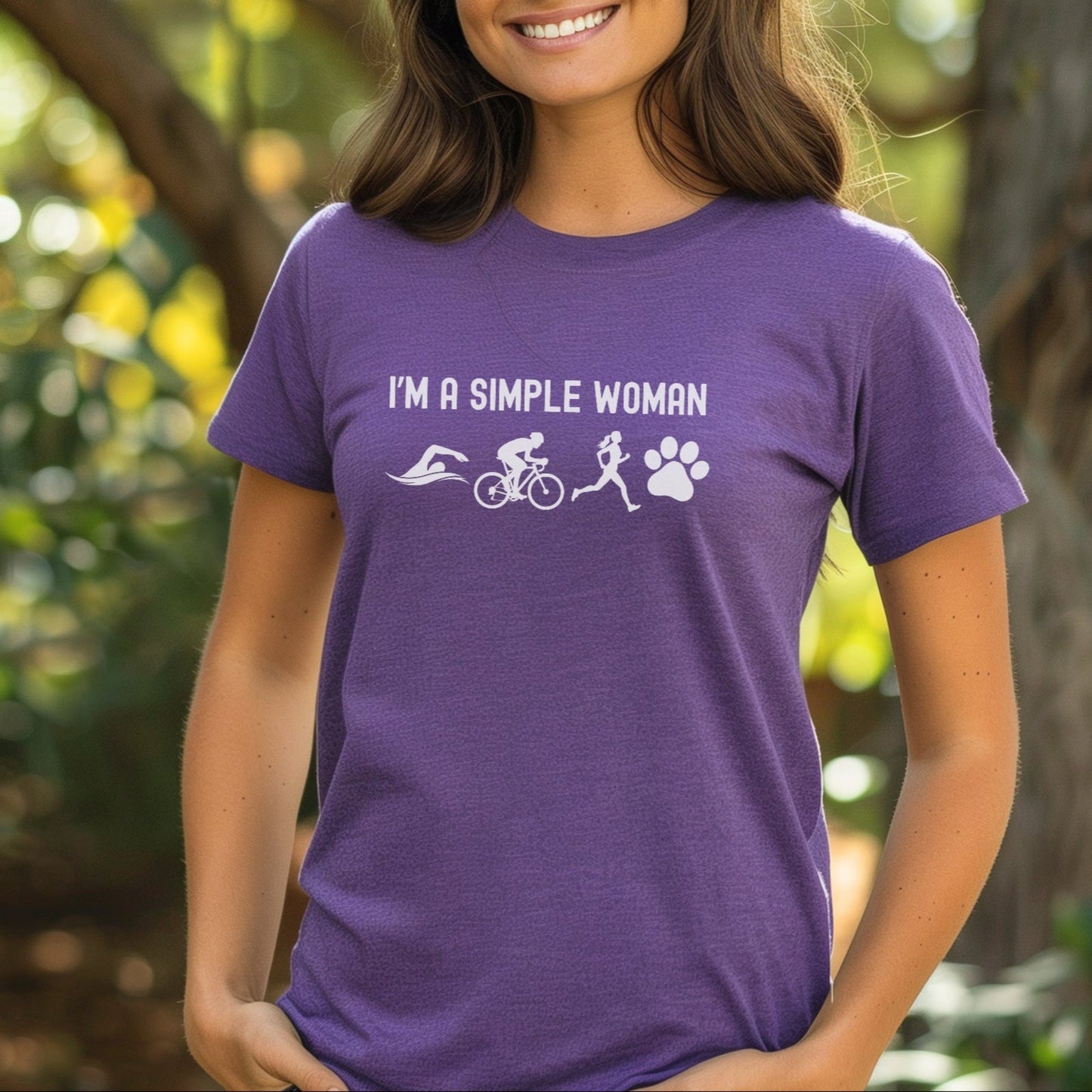Simple Woman Paw 2 Tee