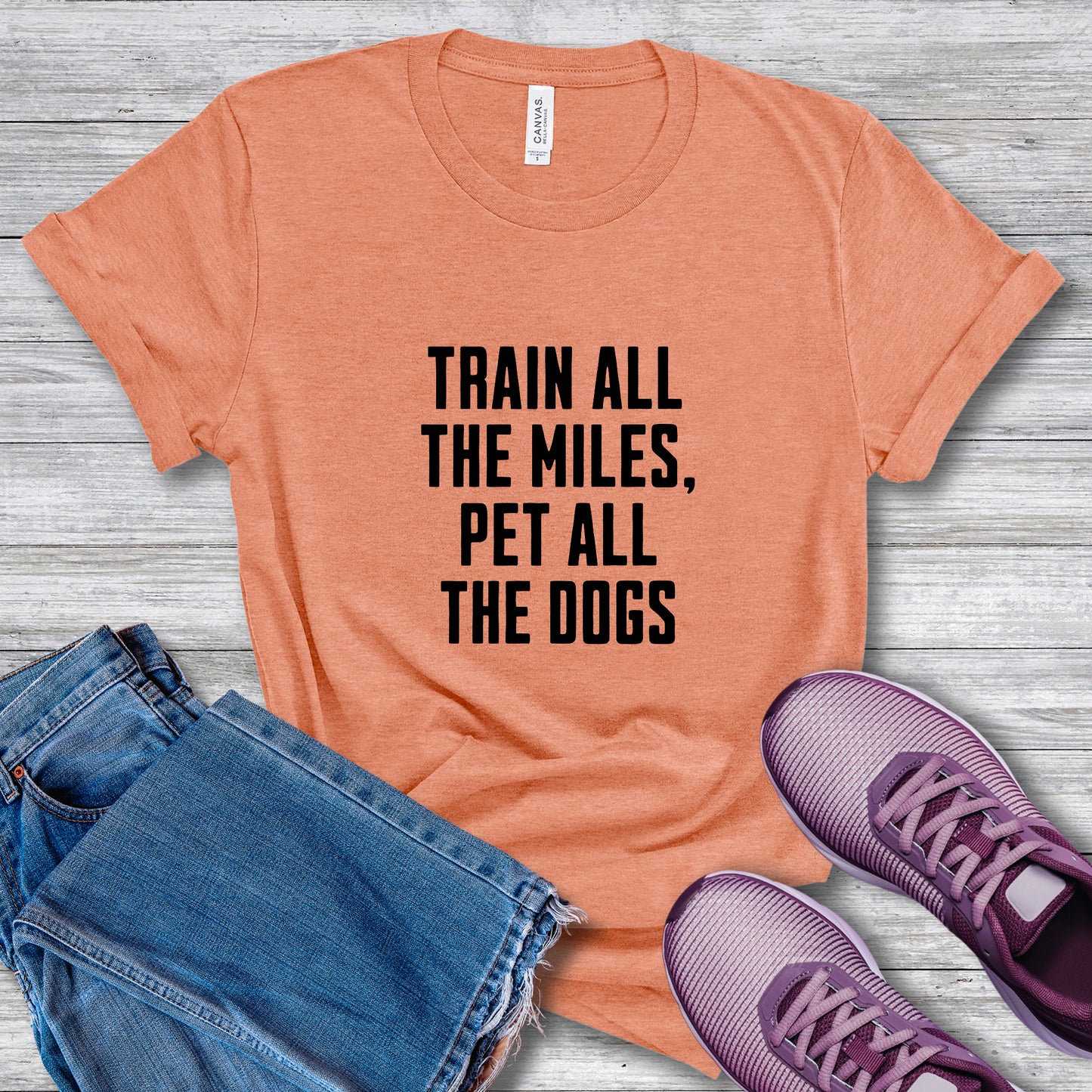 Train & Pet Dogs Tee