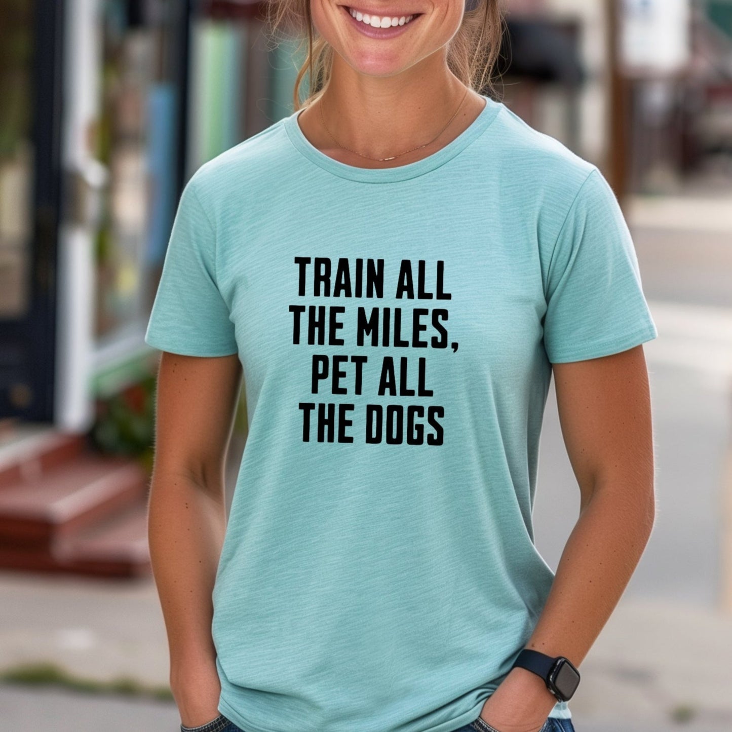 Train & Pet Dogs Tee
