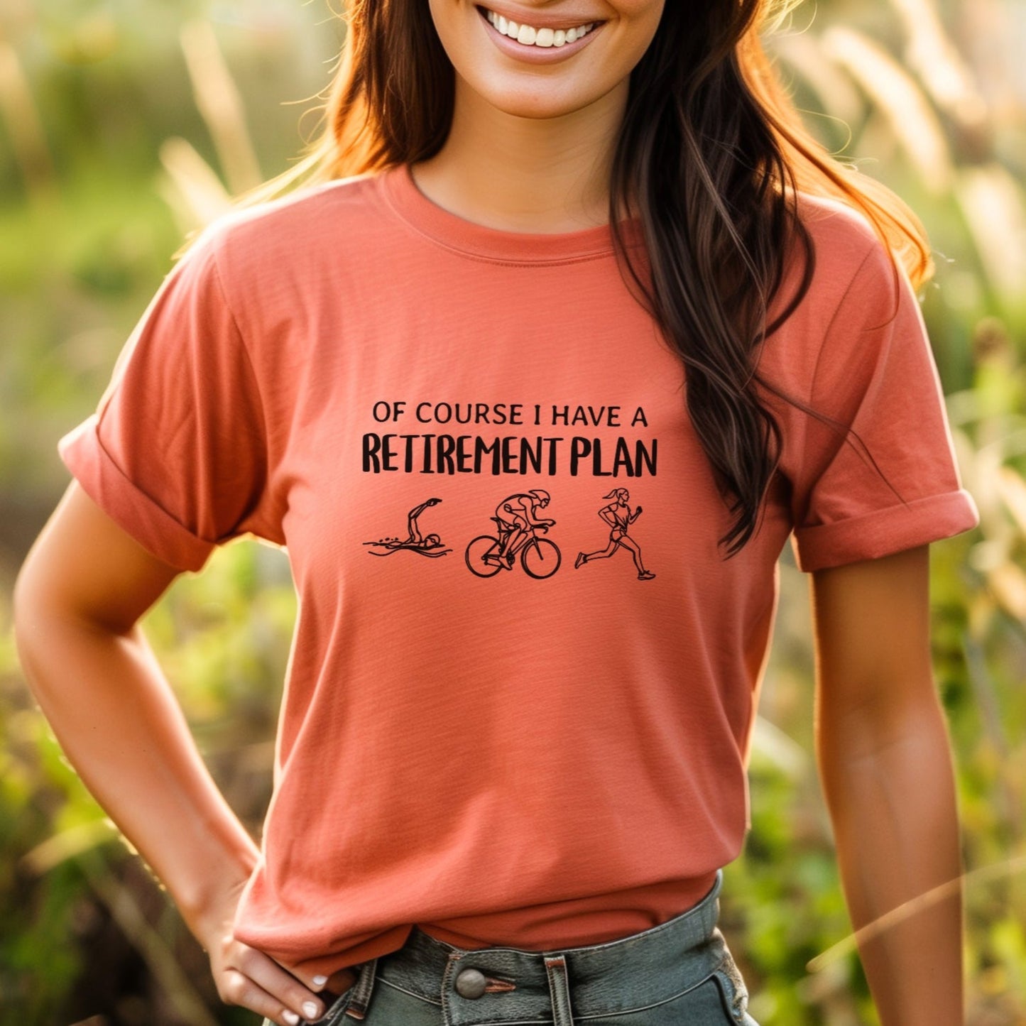 Retirement Plan TRI Female Tee