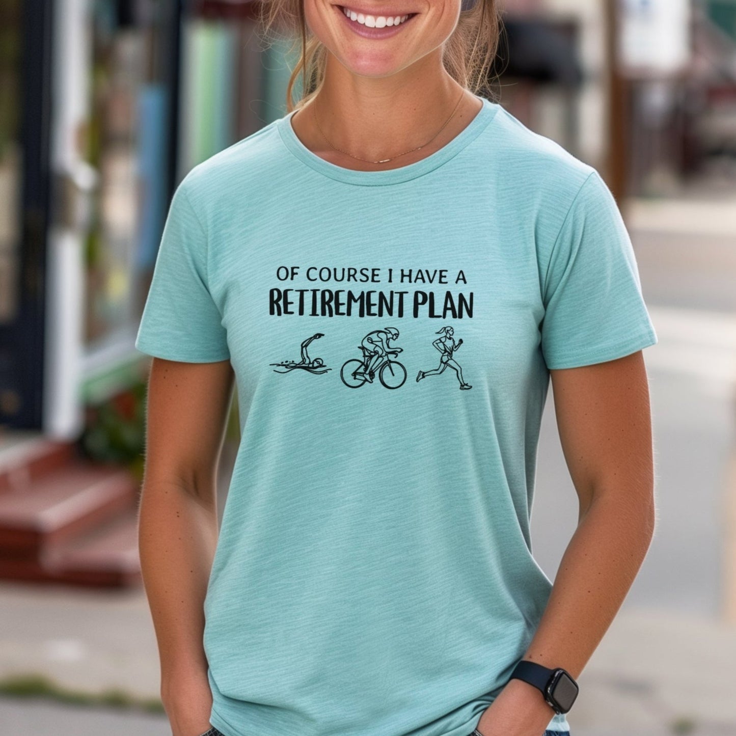 Retirement Plan TRI Female Tee