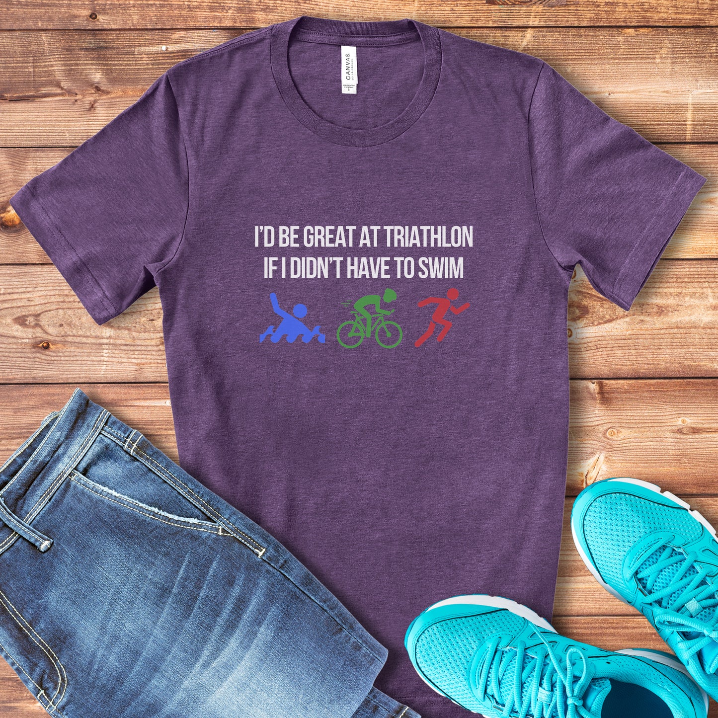If I Didn't Have To Swim Tee