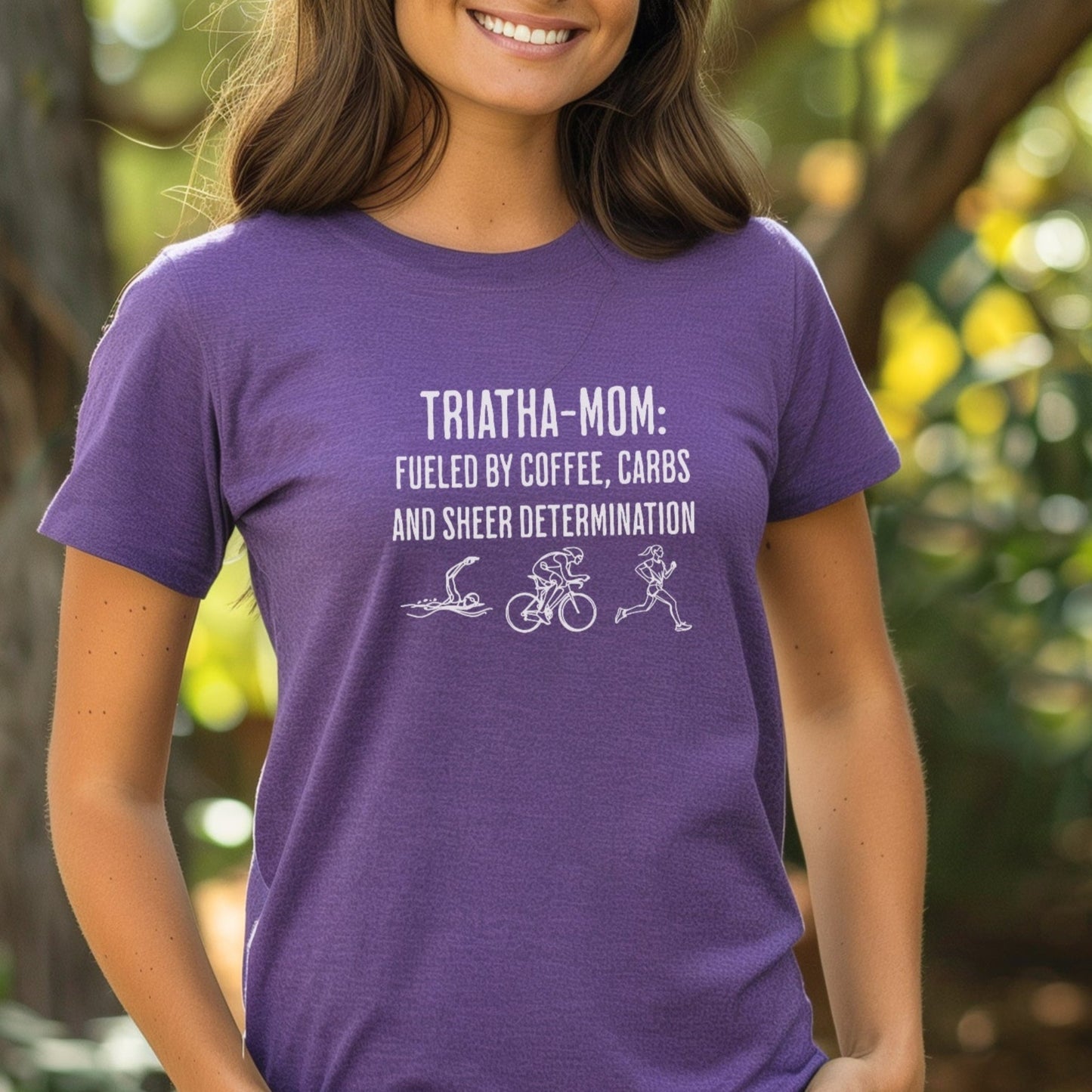 Triatha-Mom Fueled Tee