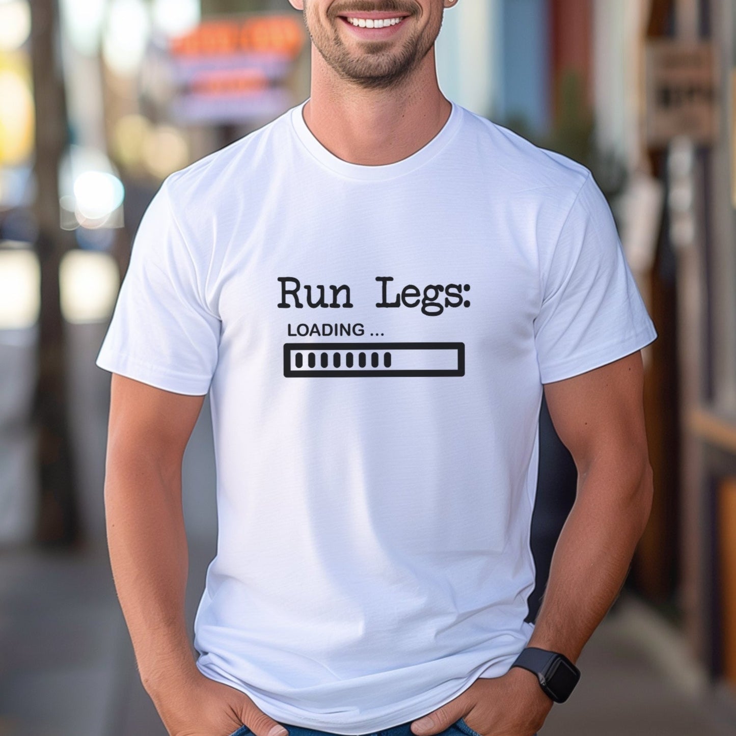 Run Legs: Loading Tee