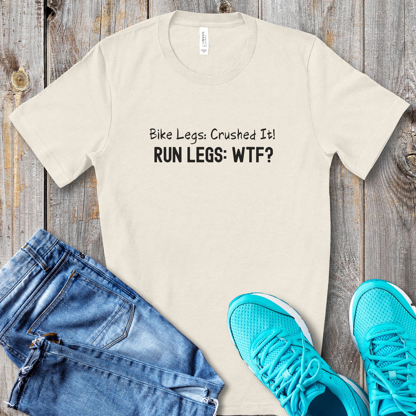 Run Legs: WTF? Tee