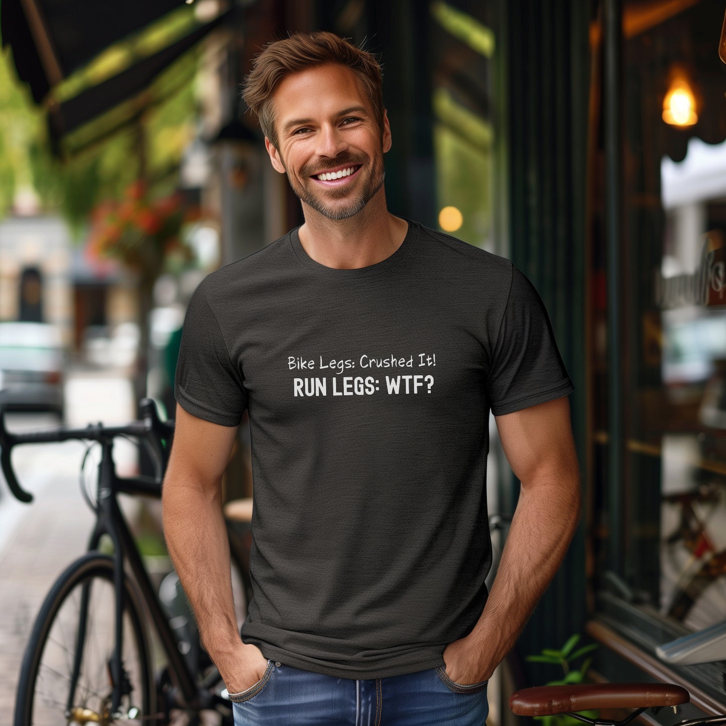 Run Legs: WTF? Tee