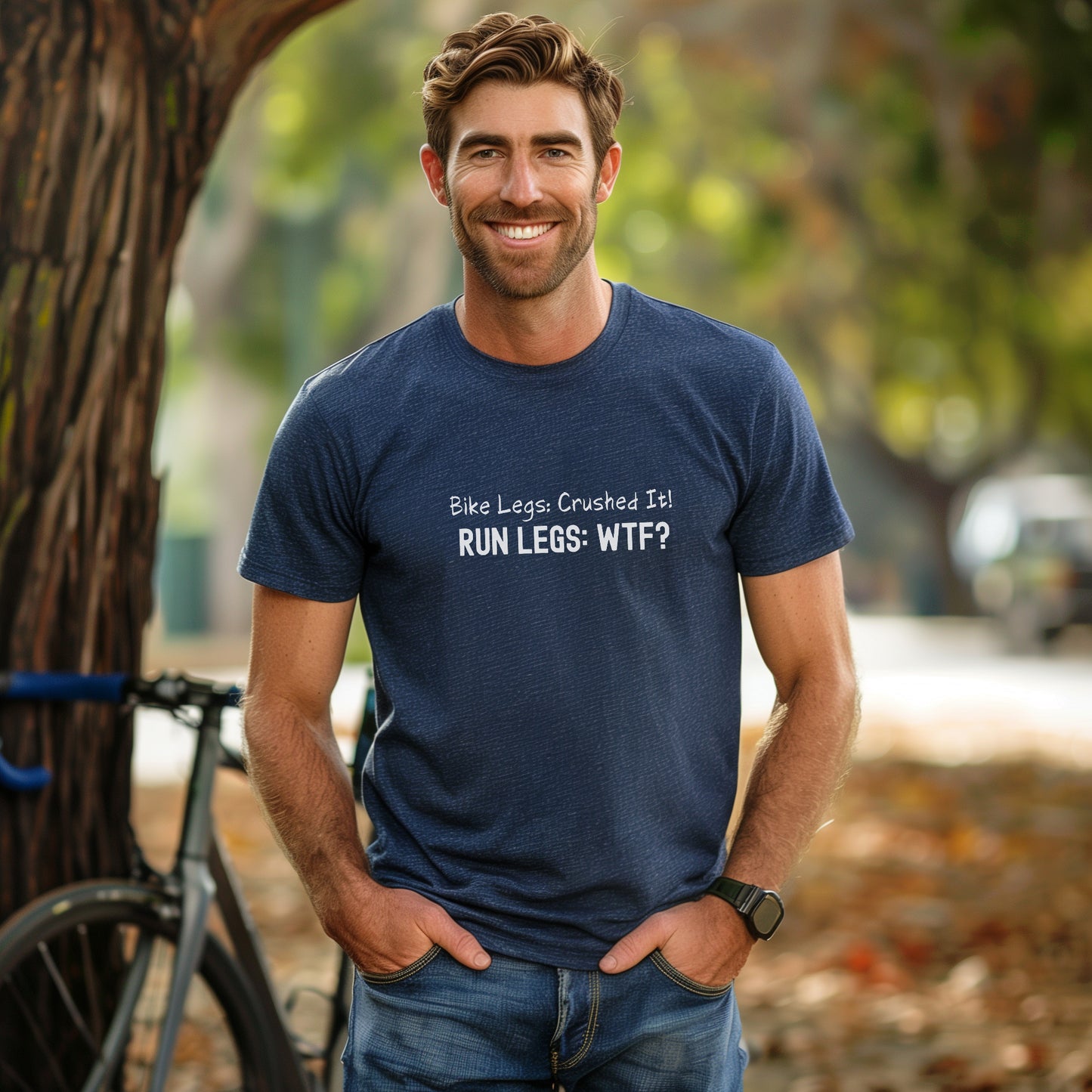 Run Legs: WTF? Tee