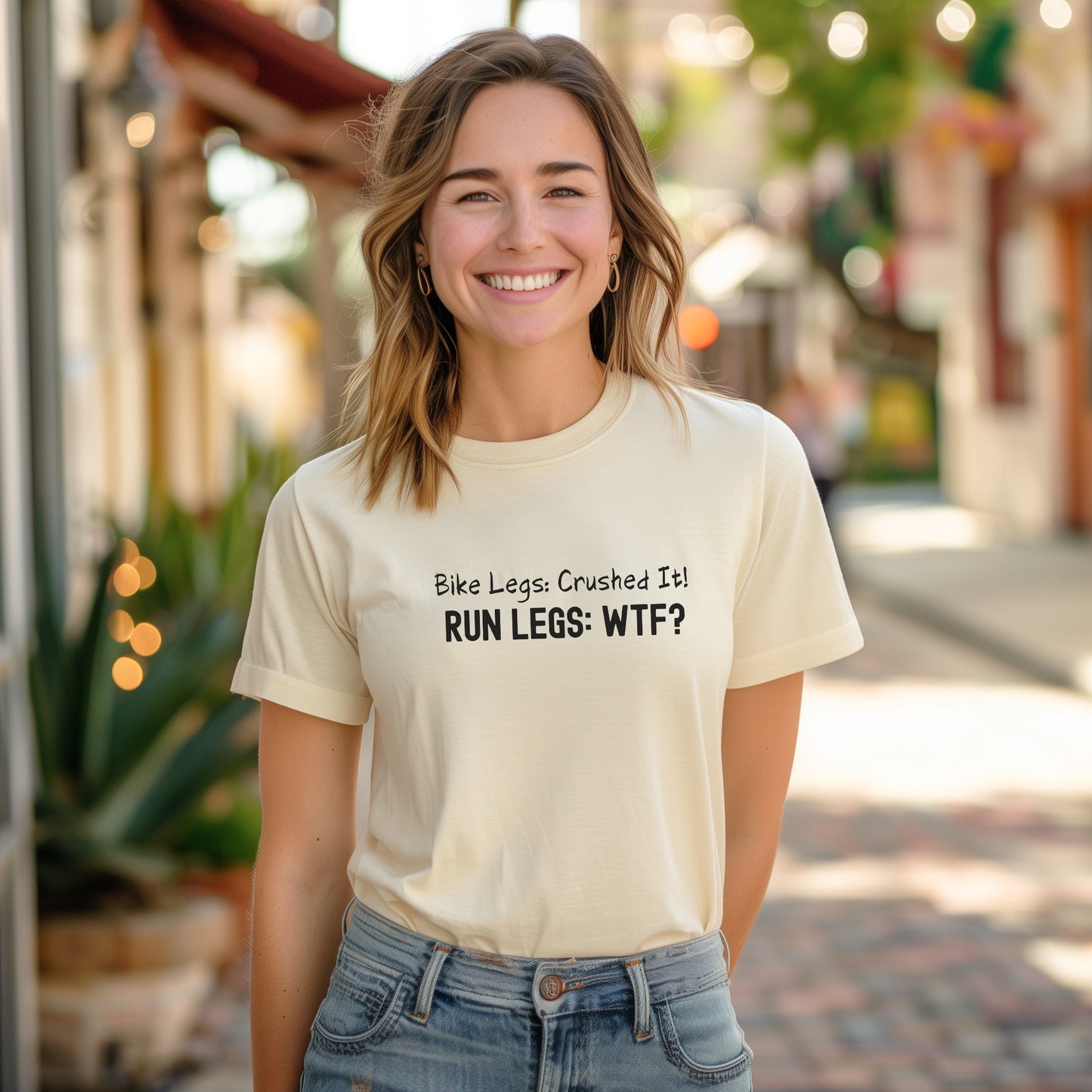 Run Legs: WTF? Tee