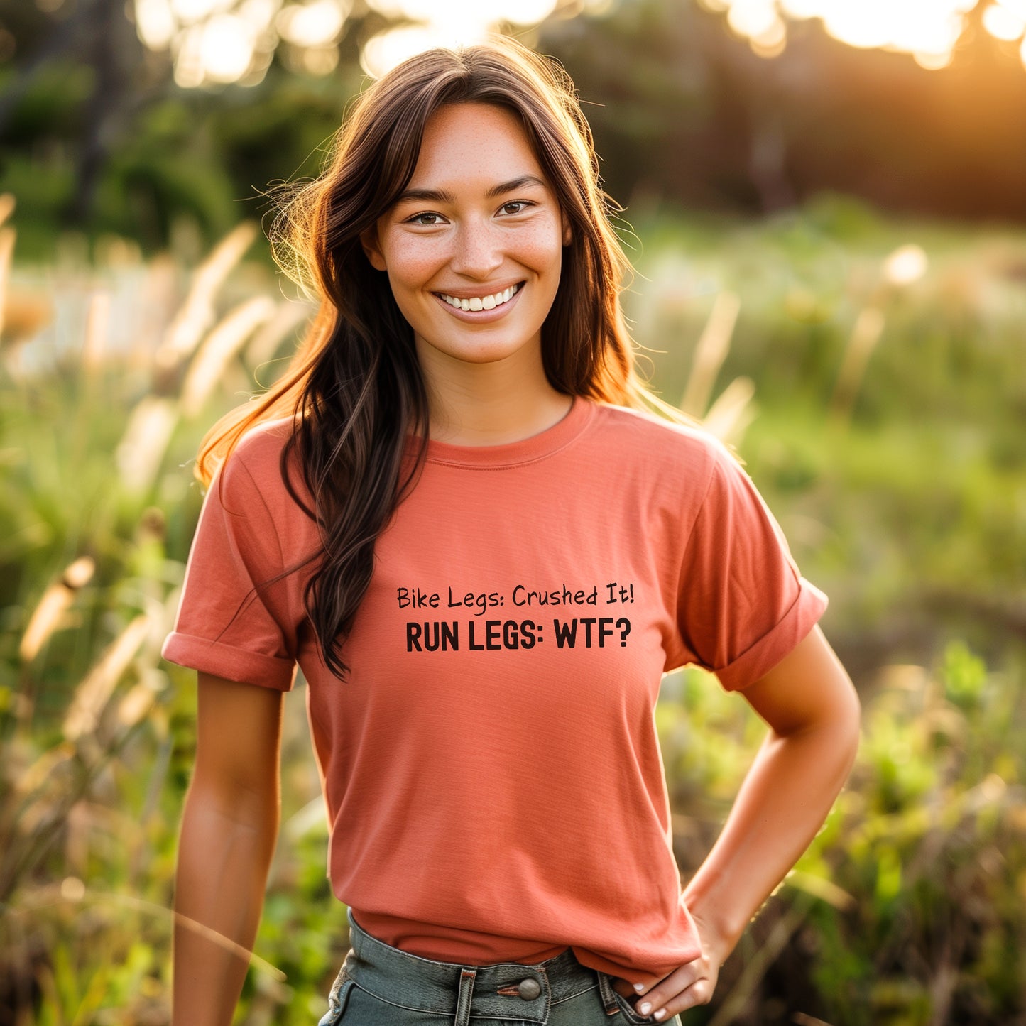 Run Legs: WTF? Tee