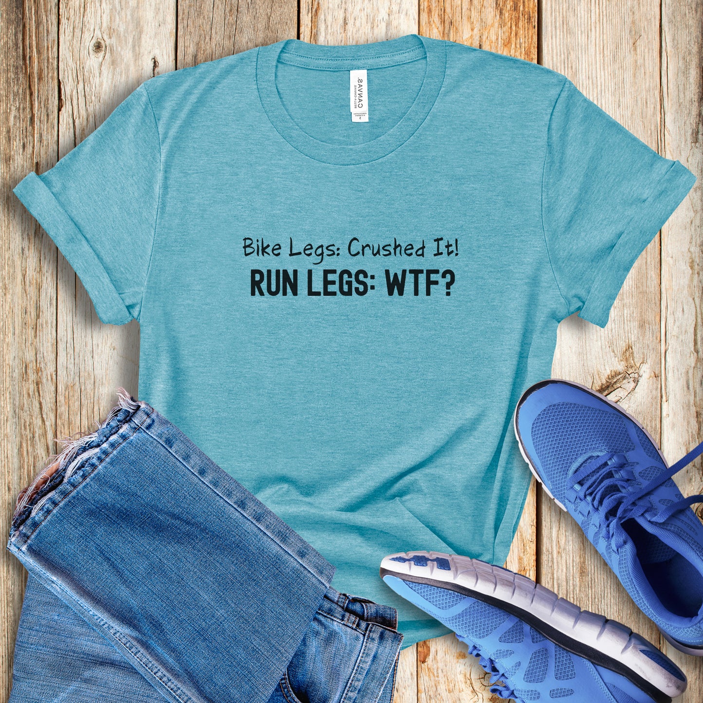 Run Legs: WTF? Tee
