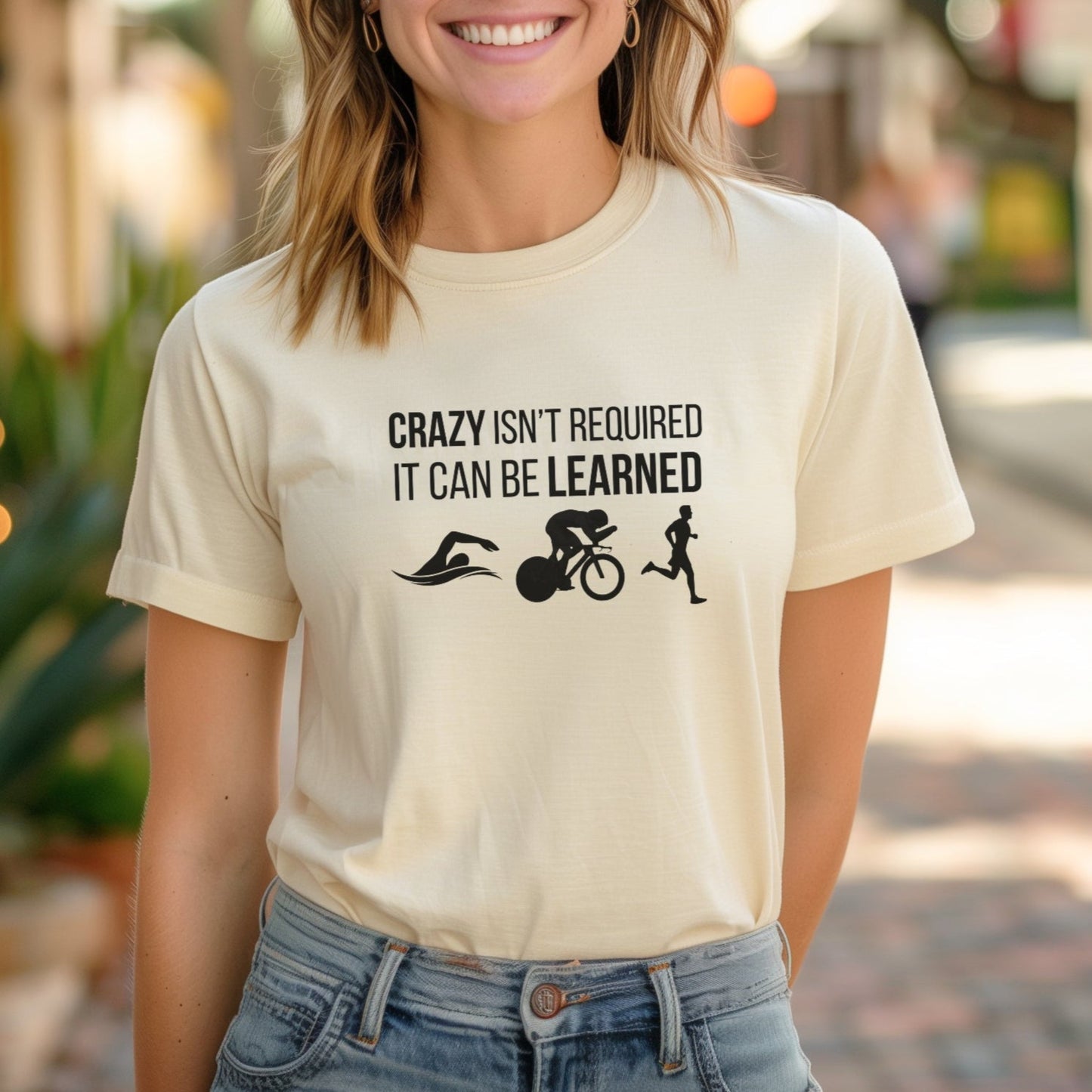 Crazy Can Be Learned Tee