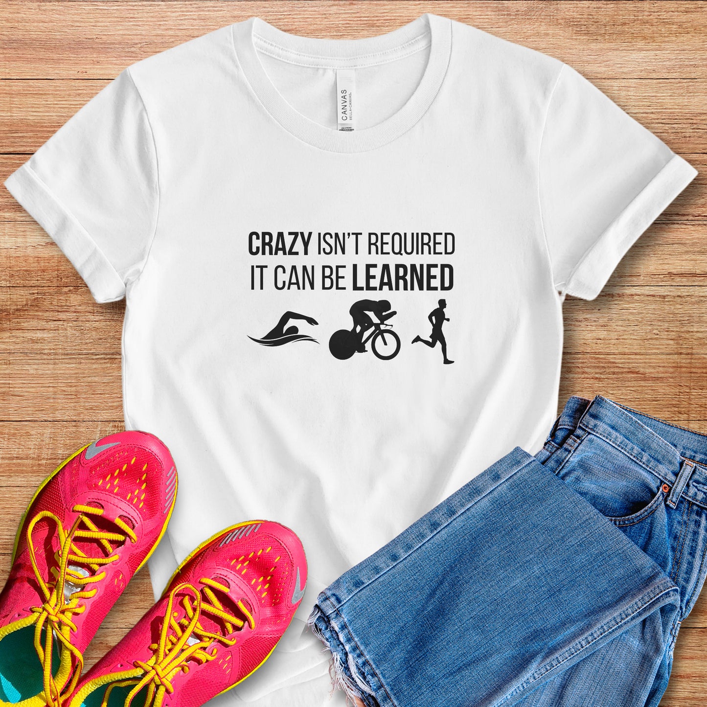 Crazy Can Be Learned Tee