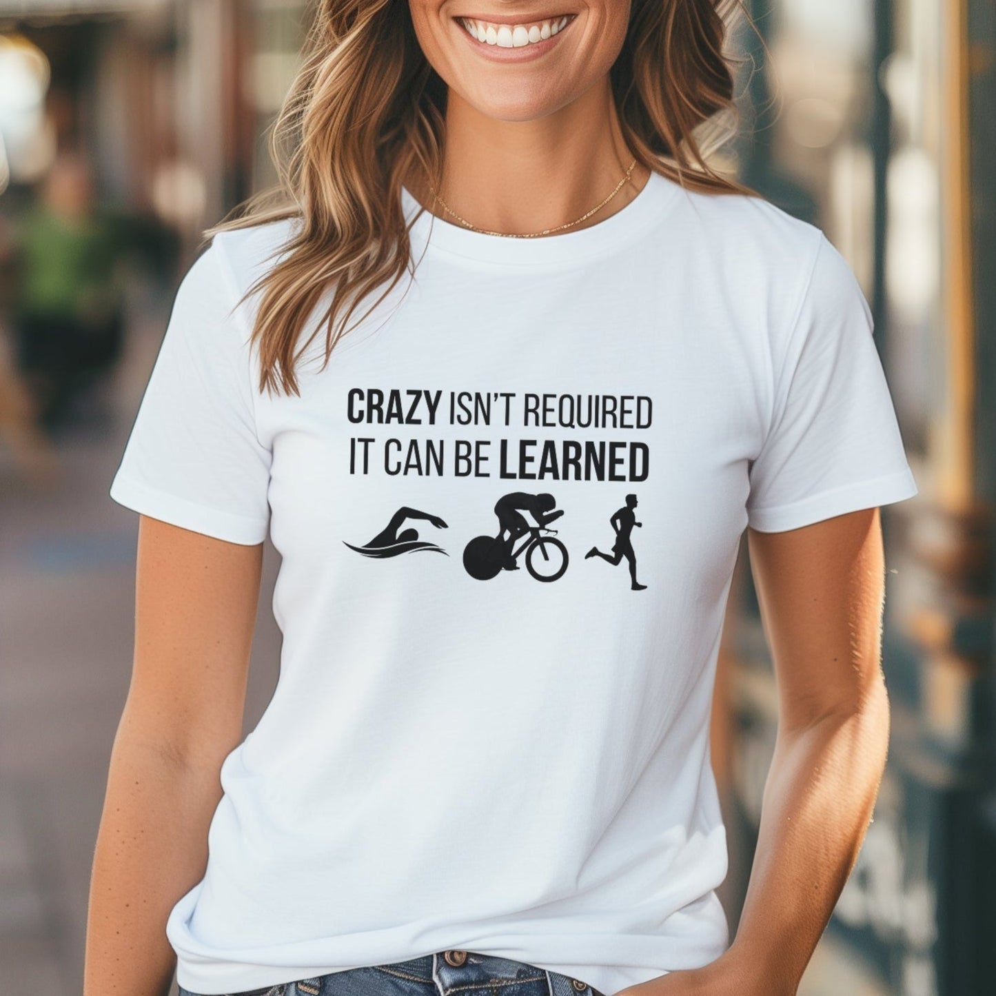 Crazy Can Be Learned Tee