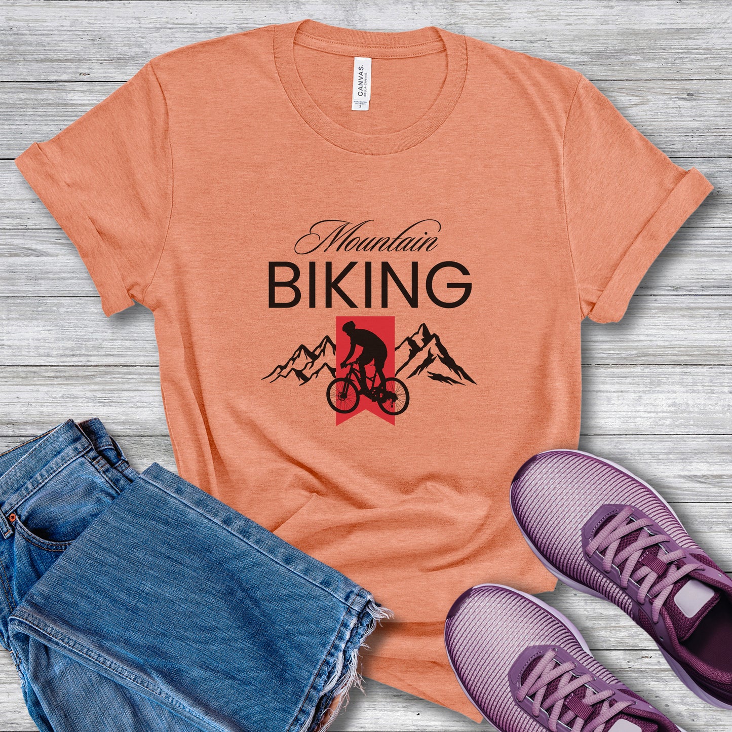 Mountain Biking Tee