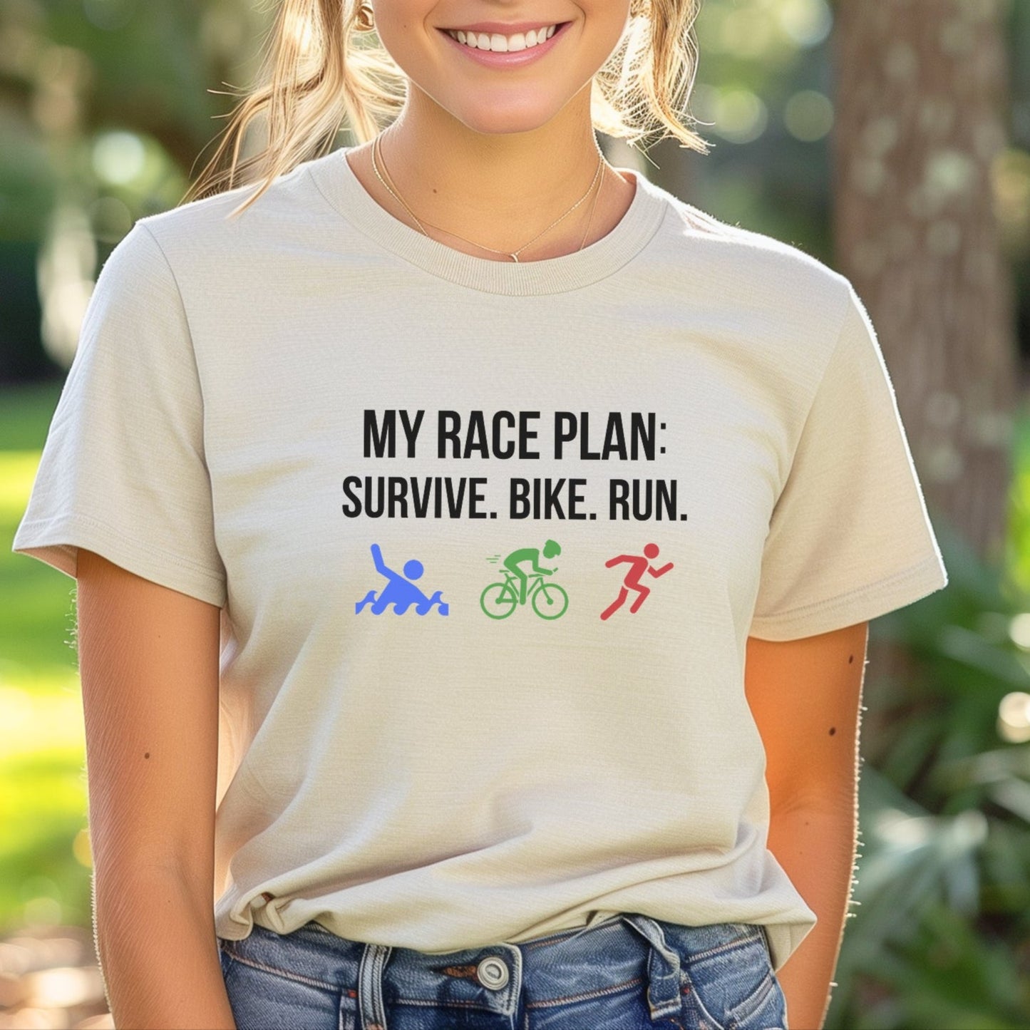 Plan: Survive Swim Tee