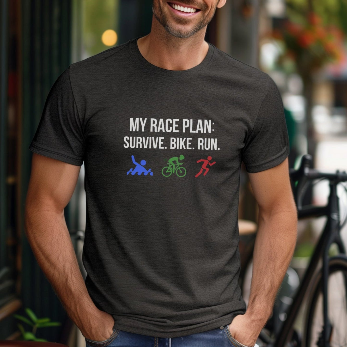 Plan: Survive Swim Tee