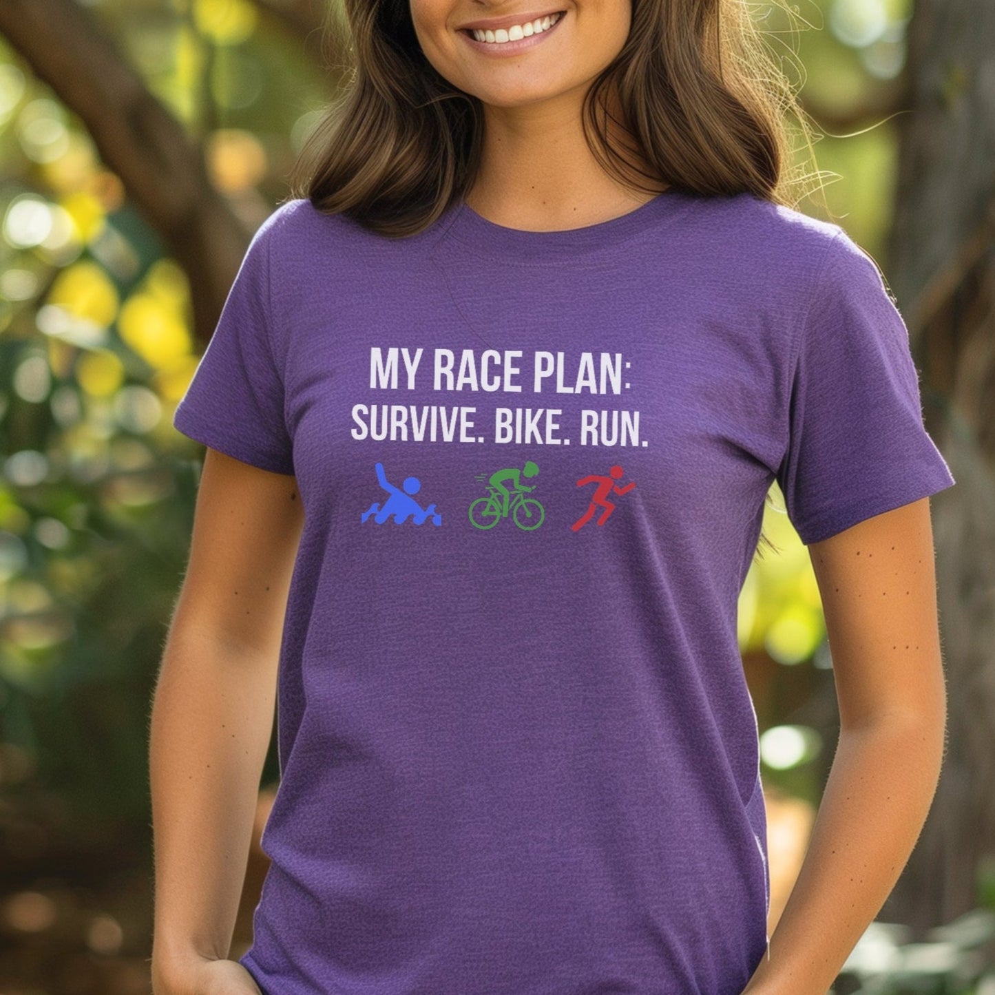 Plan: Survive Swim Tee