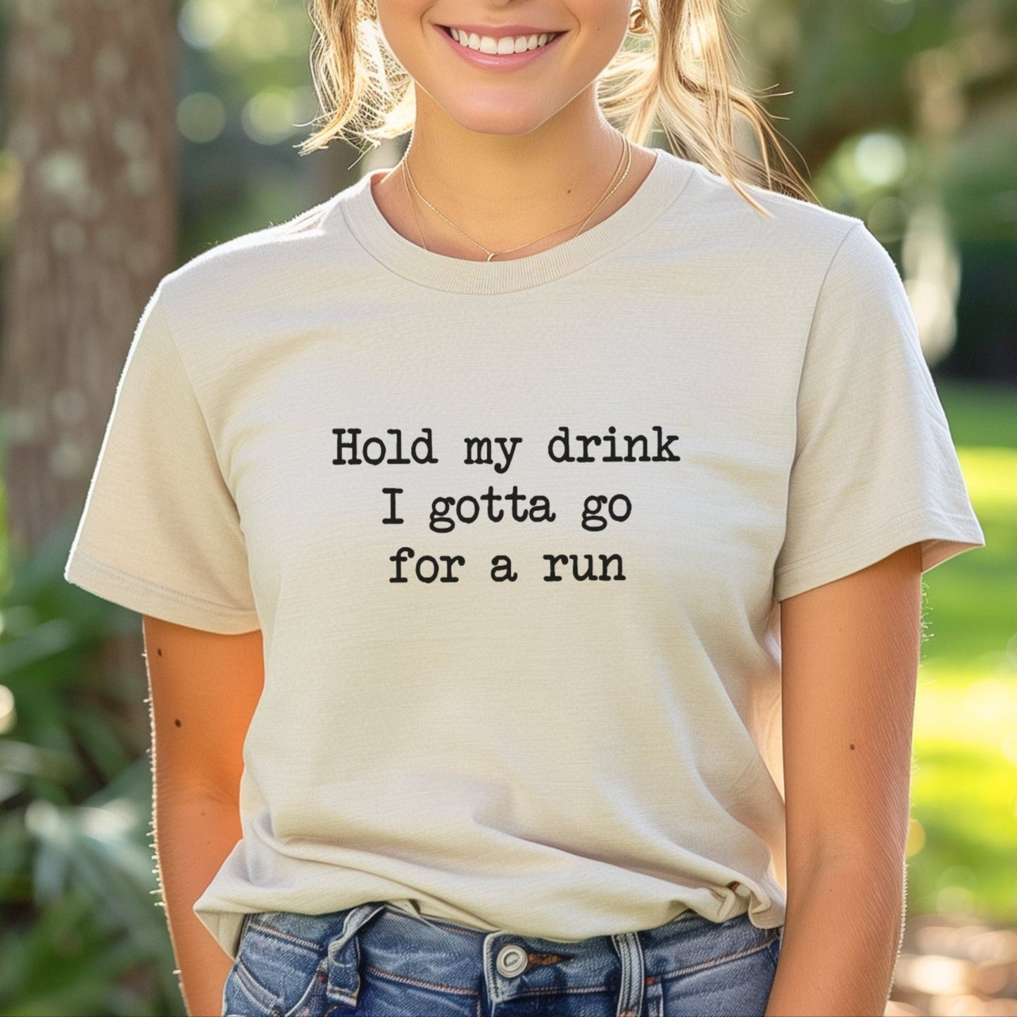 Hold My Drink - Run Tee