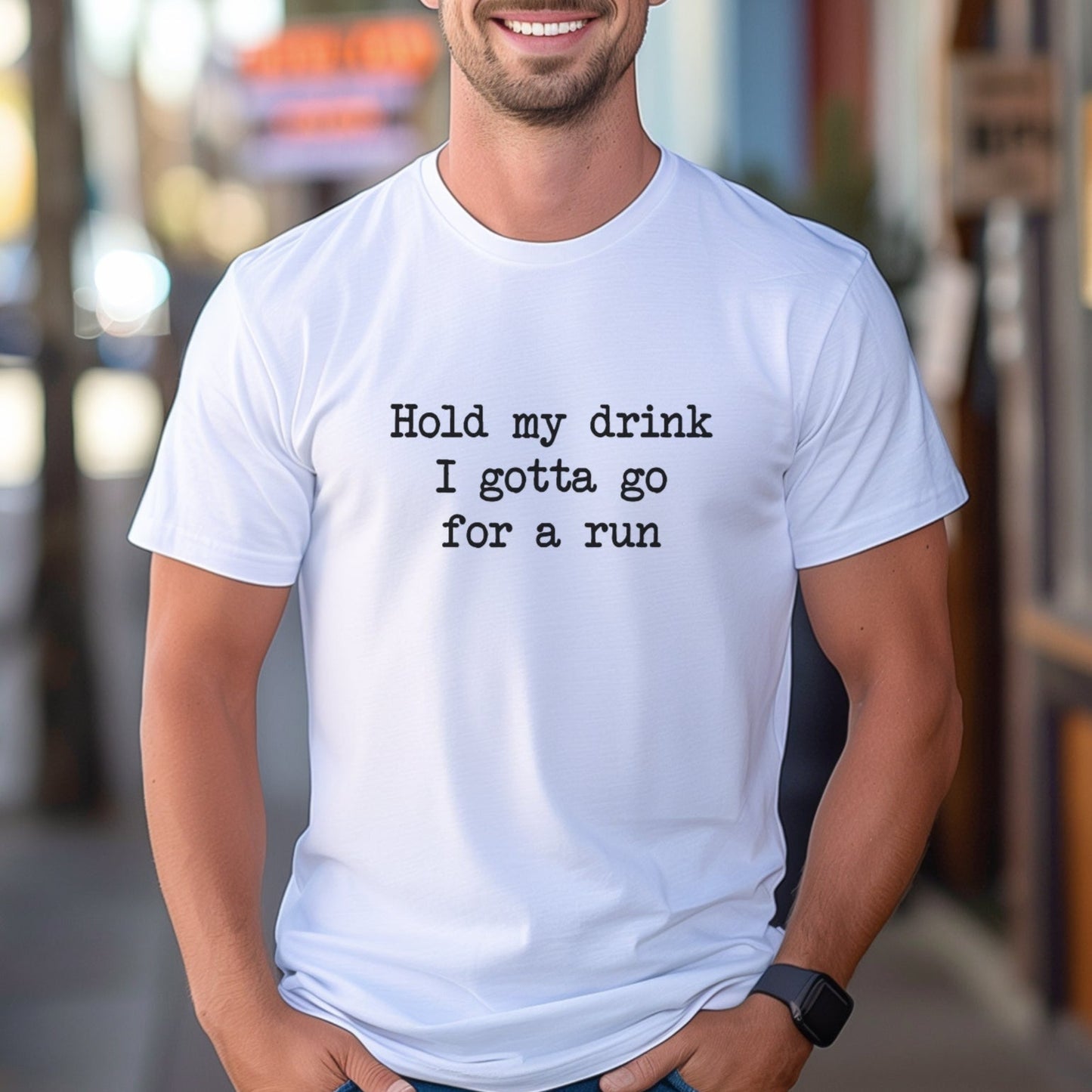 Hold My Drink - Run Tee