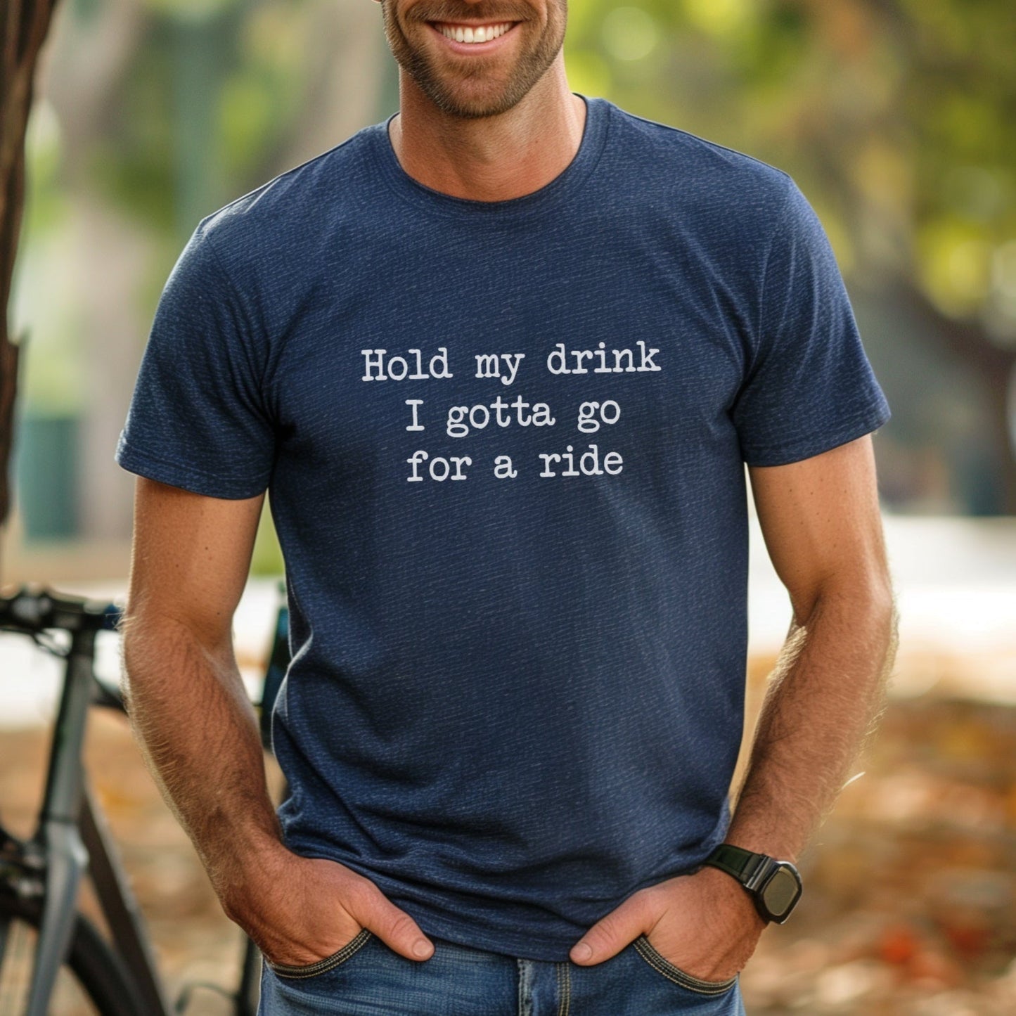 Hold My Drink - Go For Ride Tee