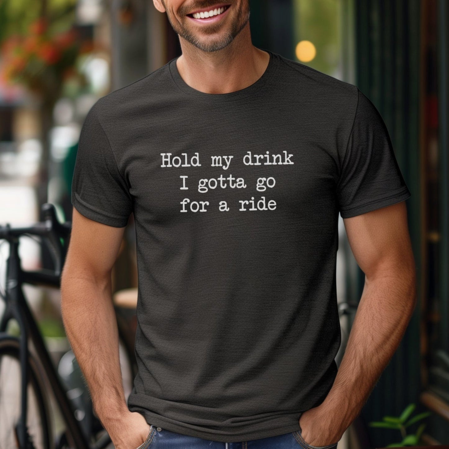 Hold My Drink - Go For Ride Tee