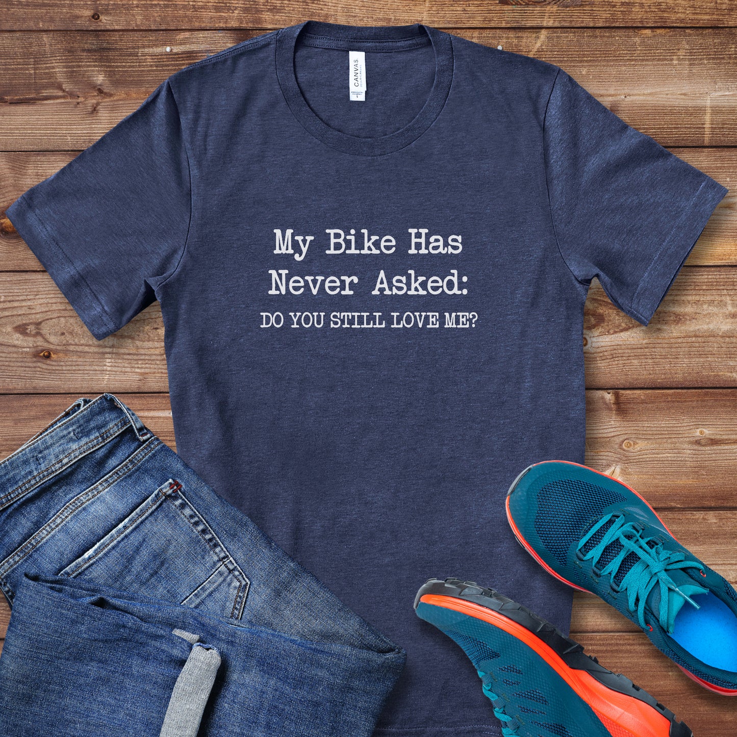 Bike Never Asked Tee