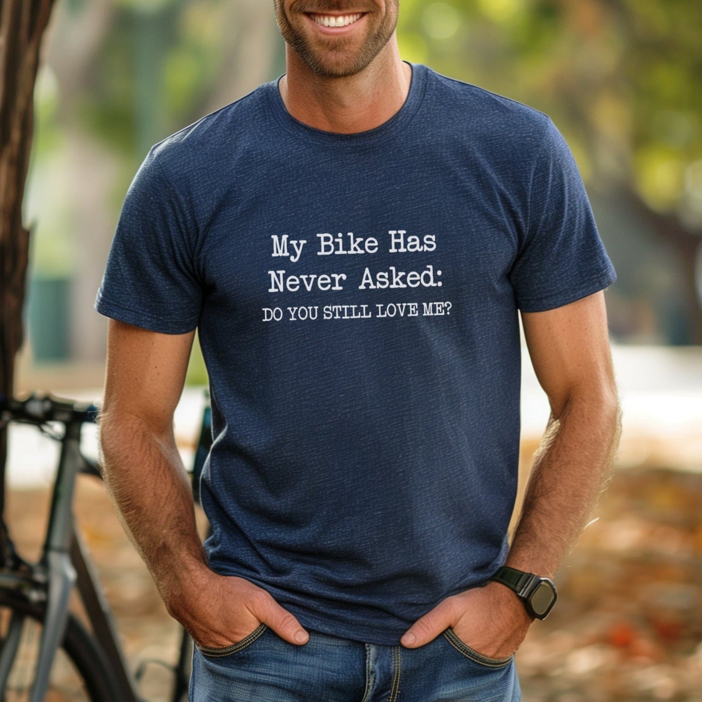 Bike Never Asked Tee