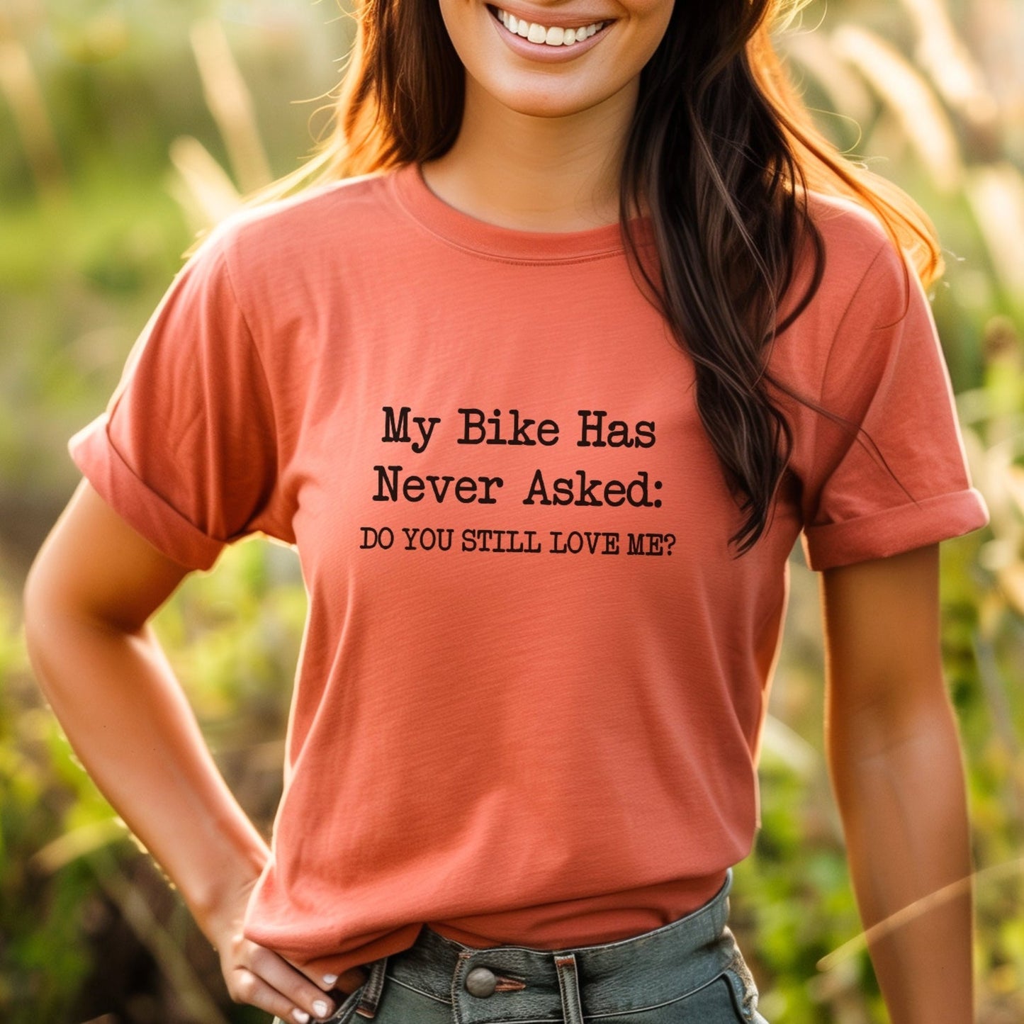 Bike Never Asked Tee
